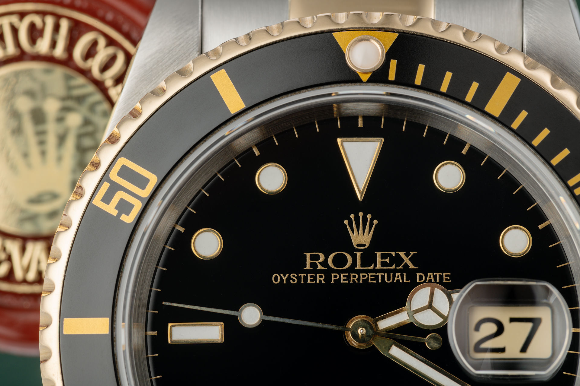 ref 16613 | Gold & steel 'Complete Set' | Rolex Submariner Date
