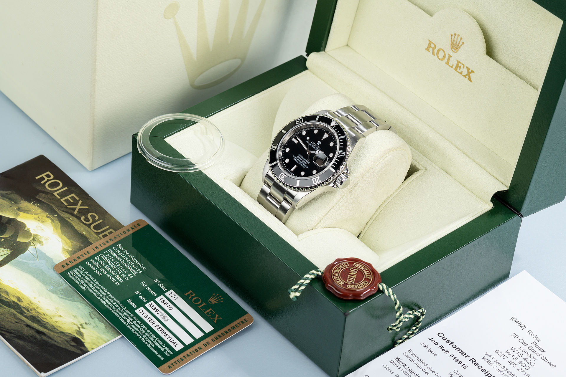 ref 16610 | Classic Model 'Anodised Bezel' | Rolex Submariner Date