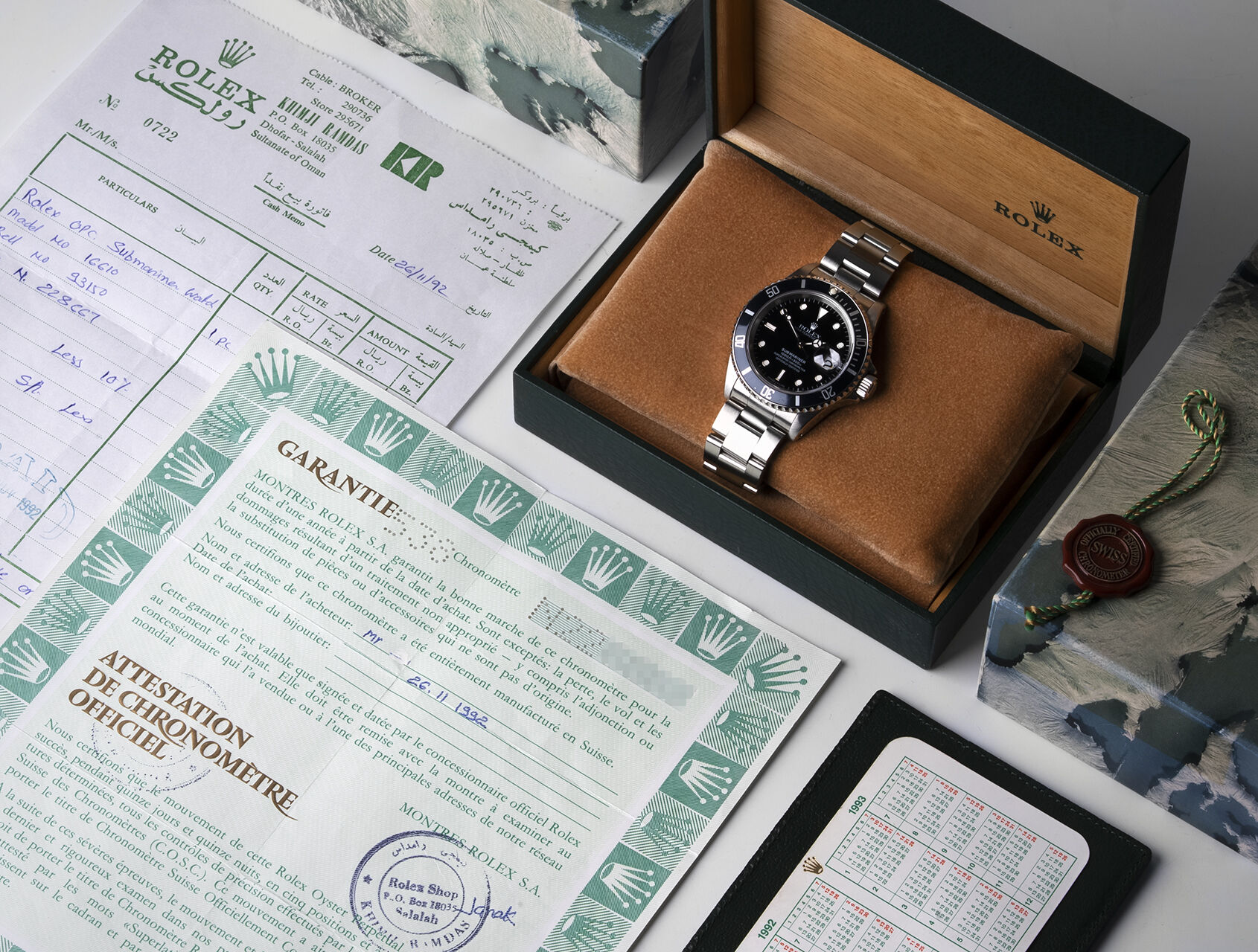 ref 16610 | Classic Model Full Set | Rolex Submariner Date