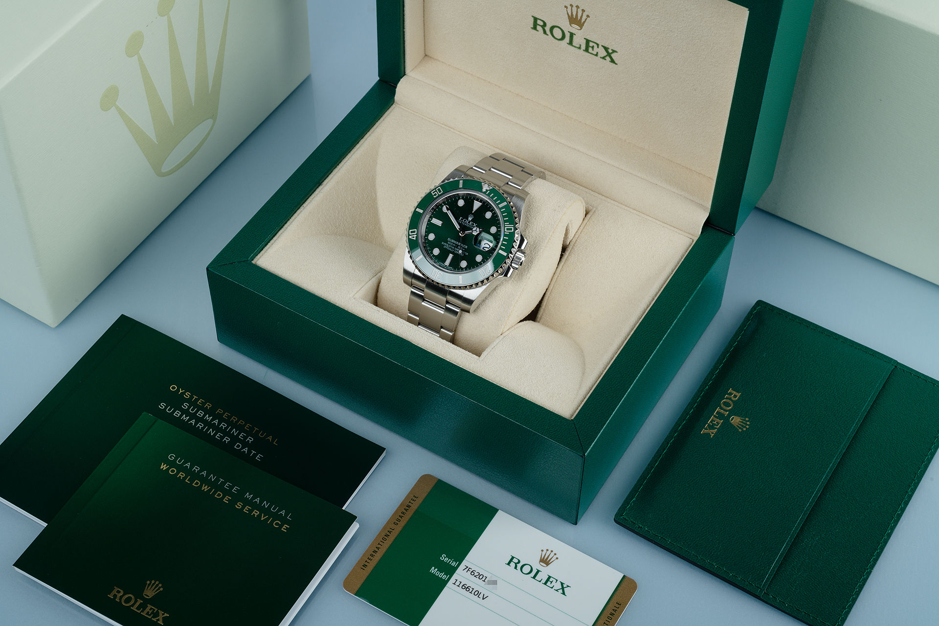 ref 116610LV | 'Complete Set' Anniversary Model | Rolex Submariner Date