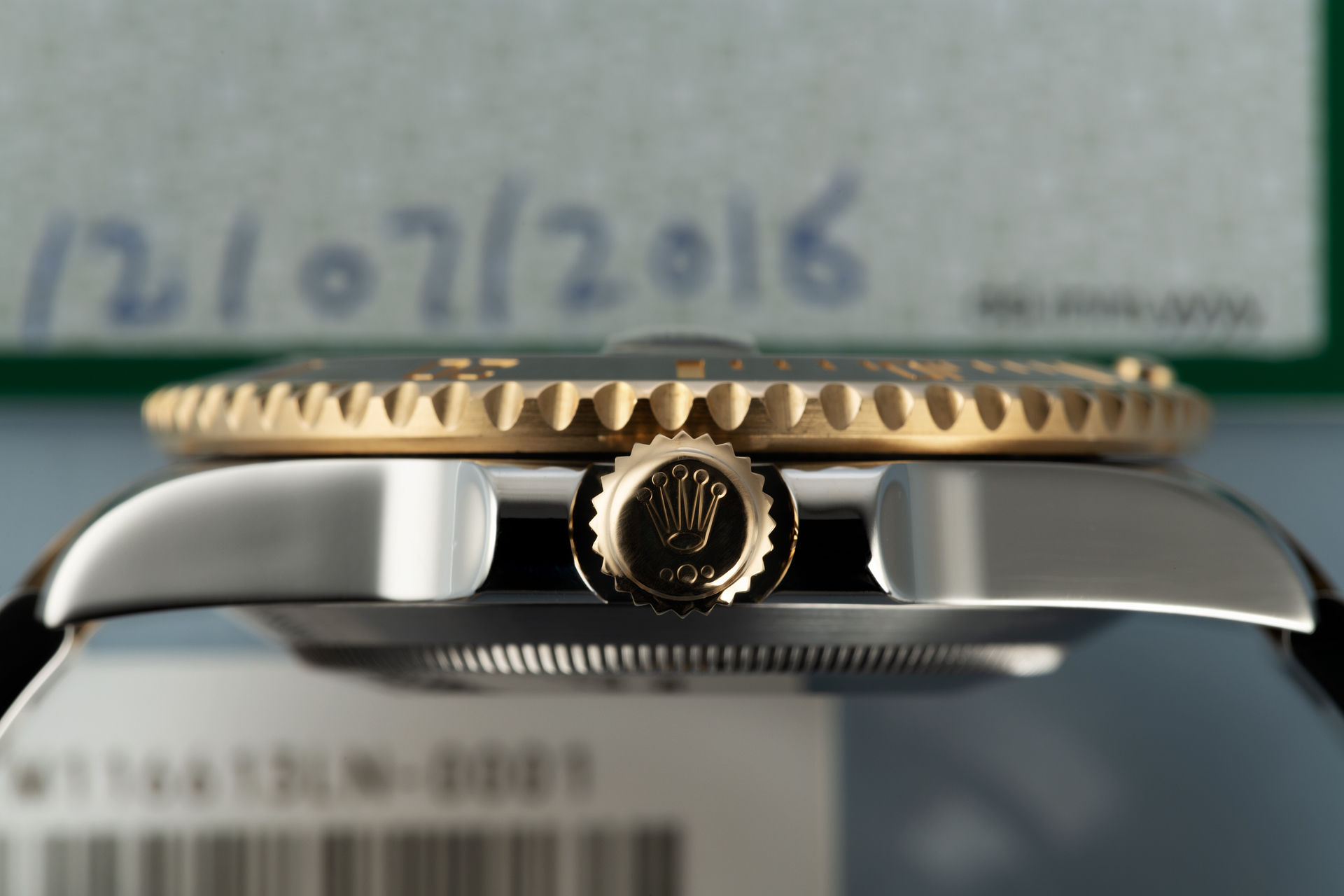 ref 116613LN | 'Cerachrom Bezel' Gold & Steel | Rolex Submariner Date