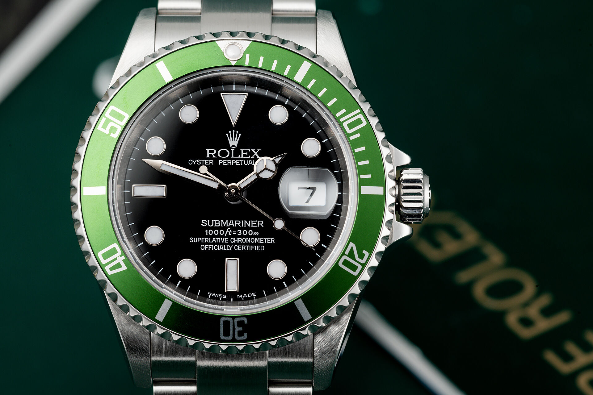 ref 16610LV | F Serial 'Kermit' | Rolex Submariner Date