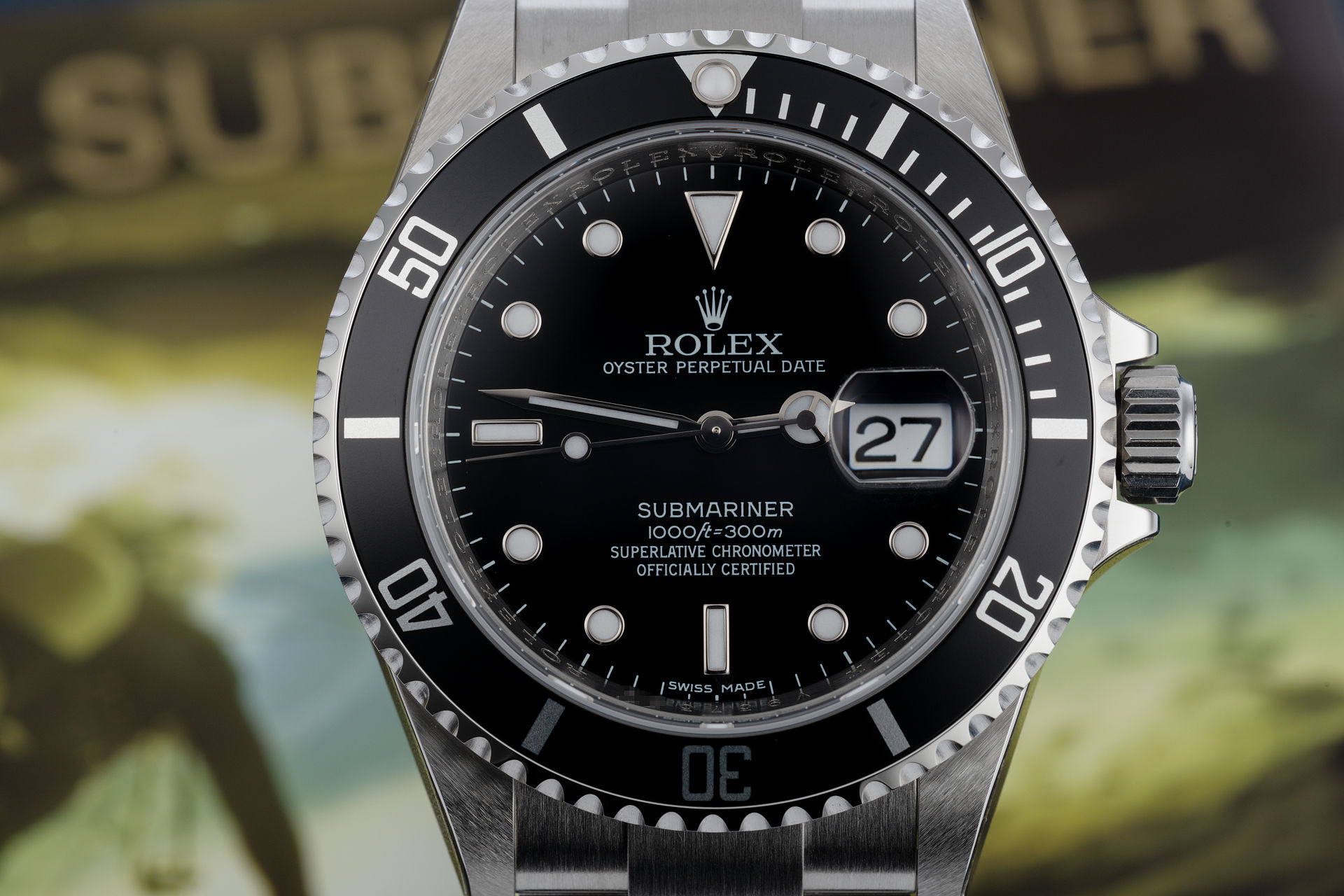 ref 16610 | Factory Stickered 'RRR' | Rolex Submariner Date