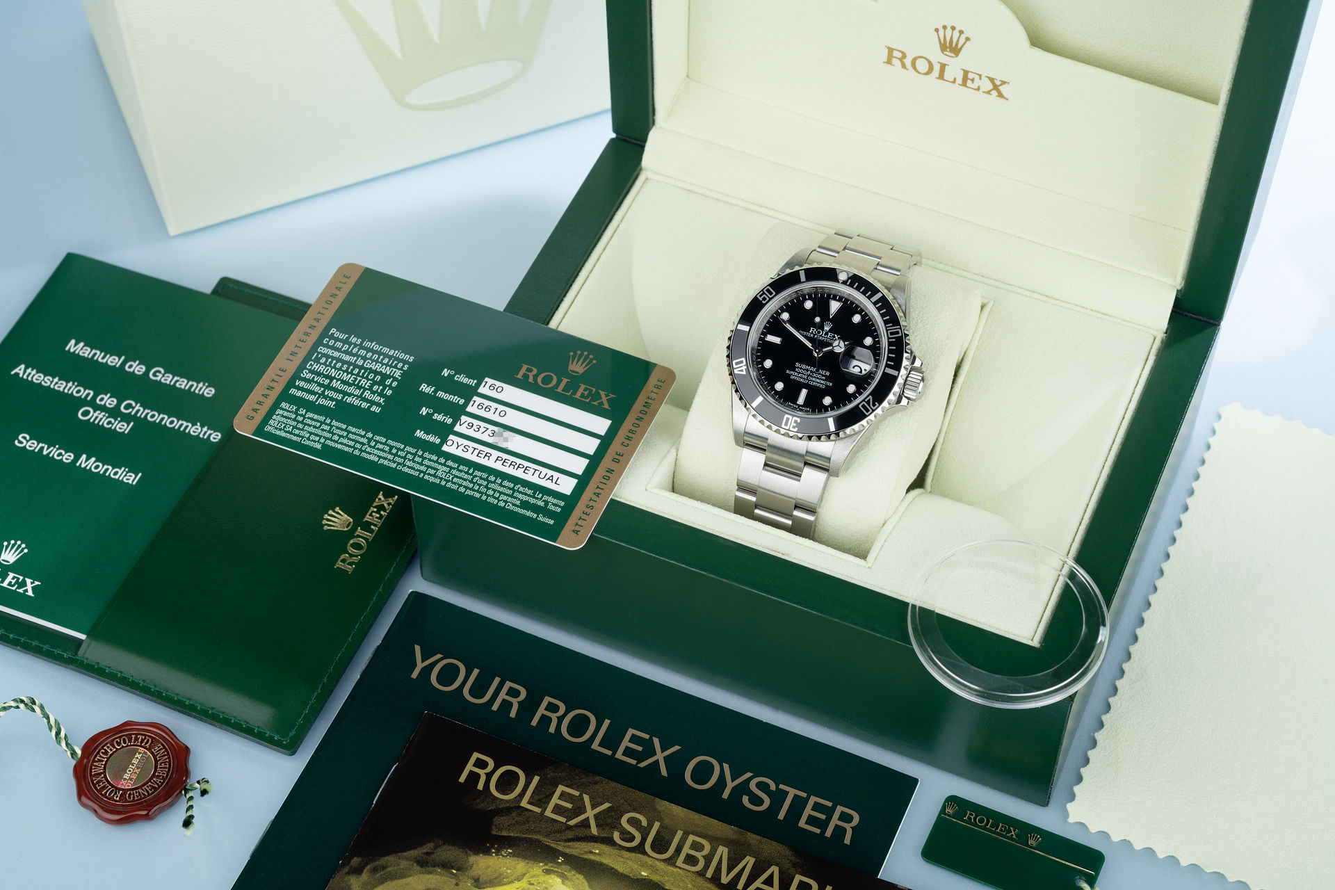 ref 16610 | Factory Stickered 'RRR' | Rolex Submariner Date