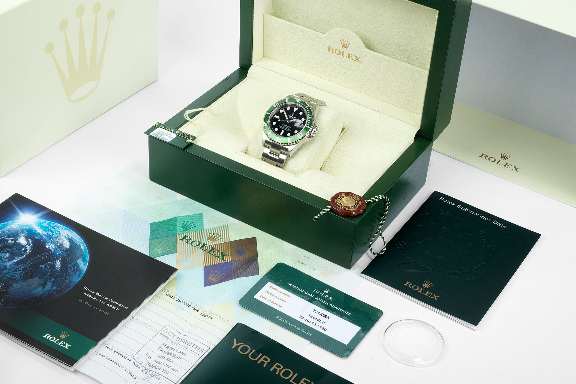 ref 16610LV | Full Set 'Anniversary' | Rolex Submariner Date