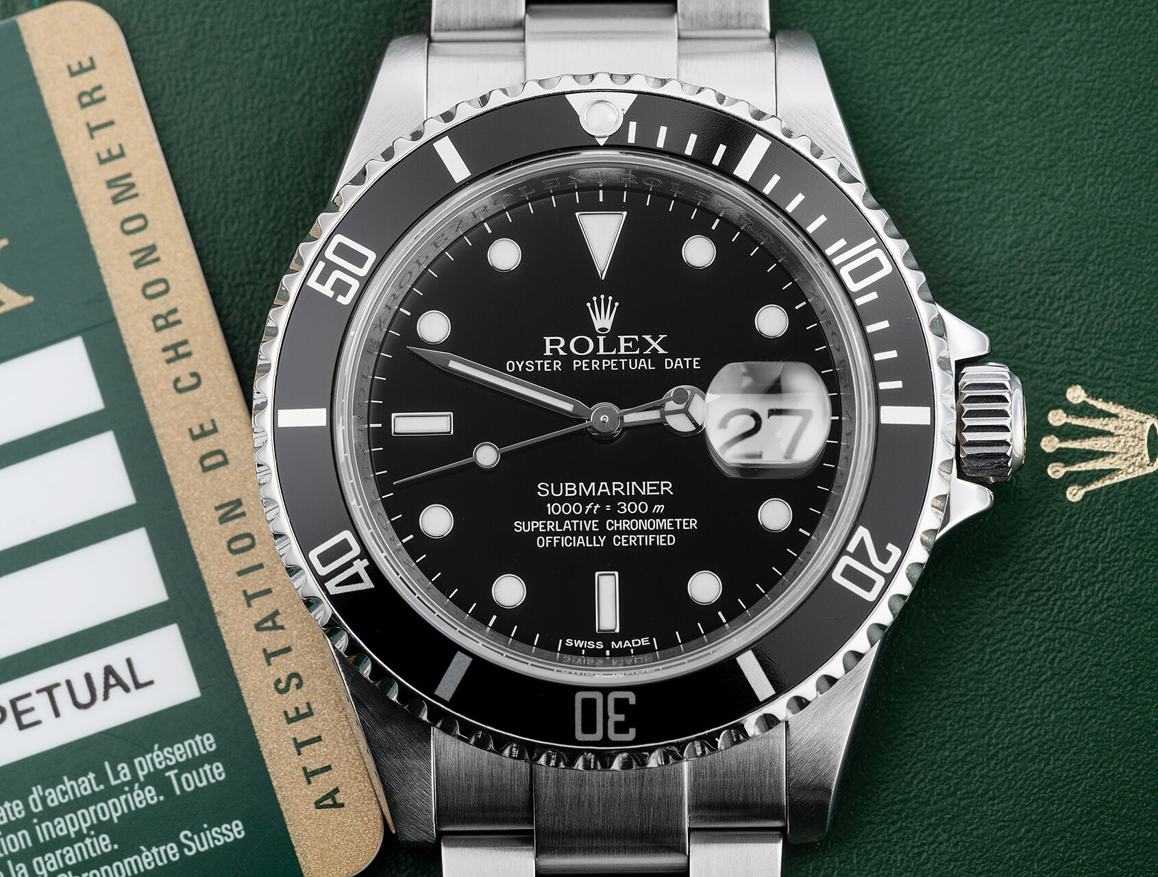 ref 16610 | Extremely Rare 'Final Batch' | Rolex Submariner Date