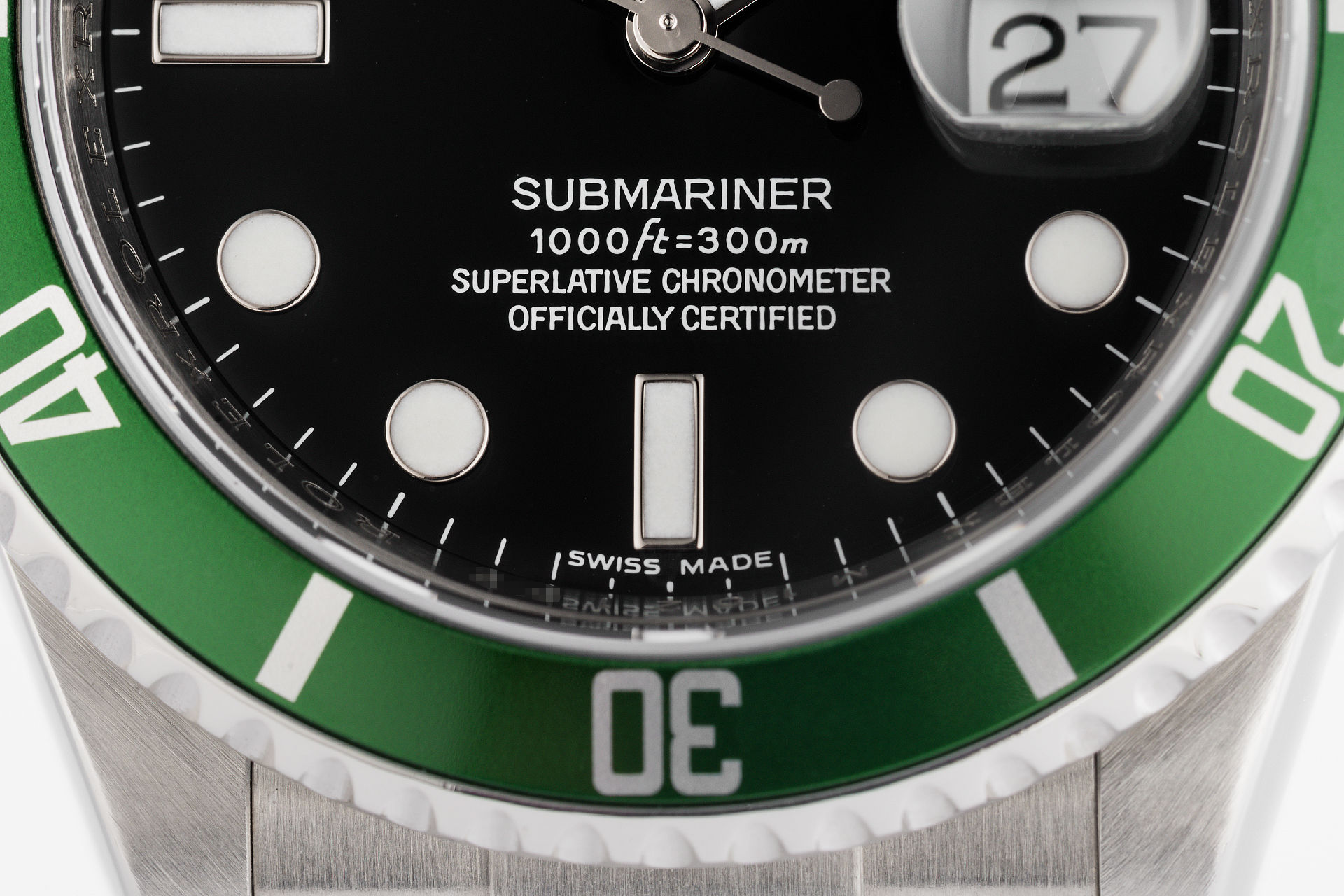 ref 16610LV | Full Set 'Kermit' | Rolex Submariner Date