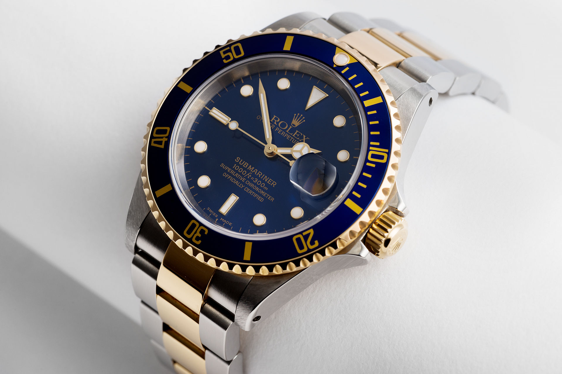 ref 16613 | Full Set 'Never Polished' | Rolex Submariner Date