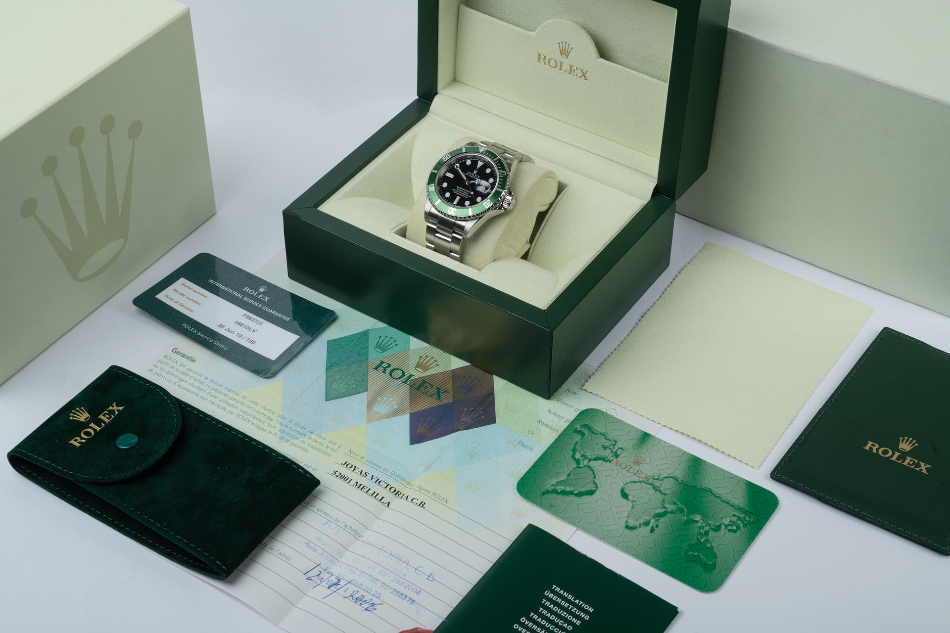 ref 16610LV | 'Box & Certificate' Under Rolex Warranty | Rolex Submariner Date