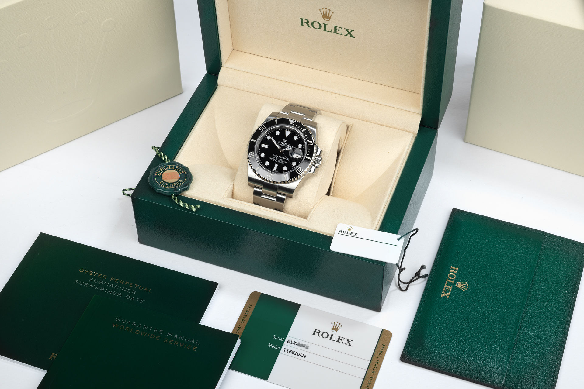 ref 116610LN | 'Fully Stickered' 5 Year Warranty | Rolex Submariner Date