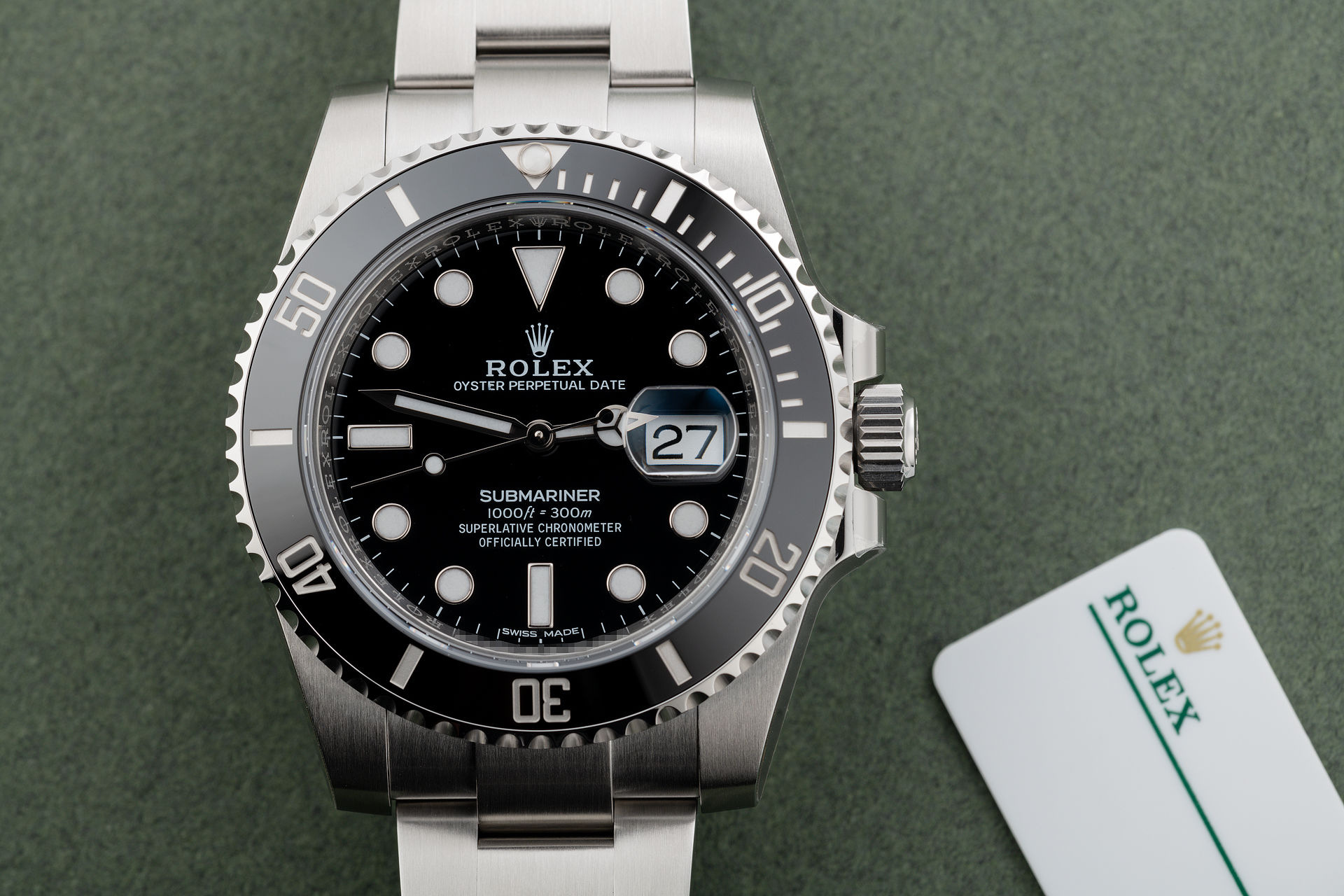 ref 116610LN | 'Fully Stickered' 5 Year Warranty | Rolex Submariner Date