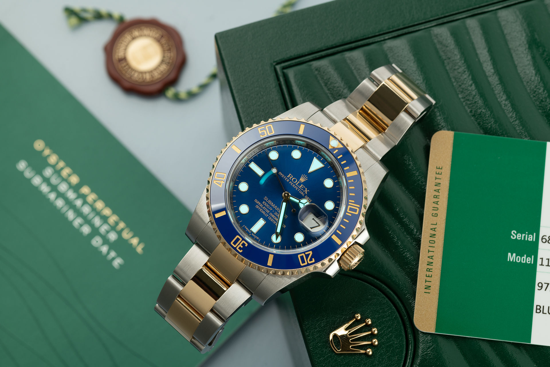 ref 116613LB | Under Rolex Warranty | Rolex Submariner Date