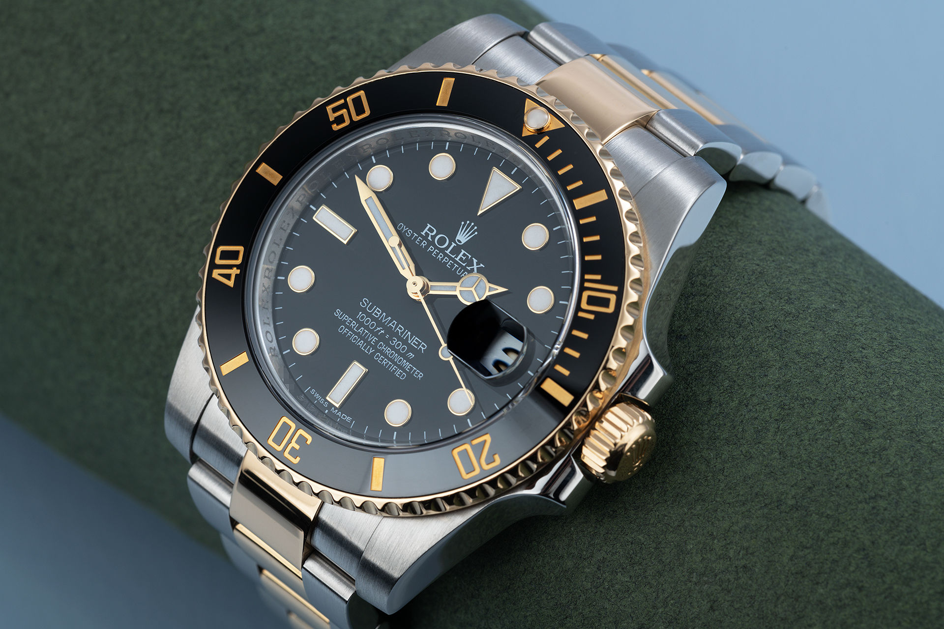 ref 116613LN | Gold & Steel 'Complete Set' | Rolex Submariner Date