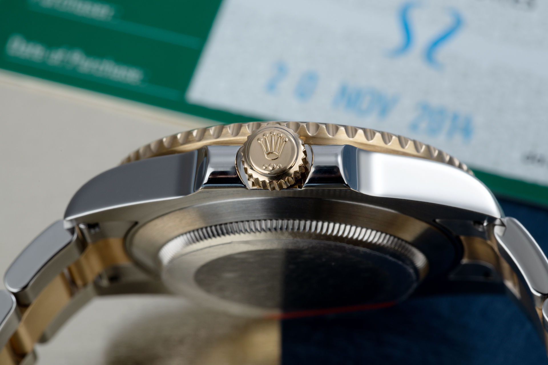 ref 116613LN | Gold & Steel 'Complete Set' | Rolex Submariner Date