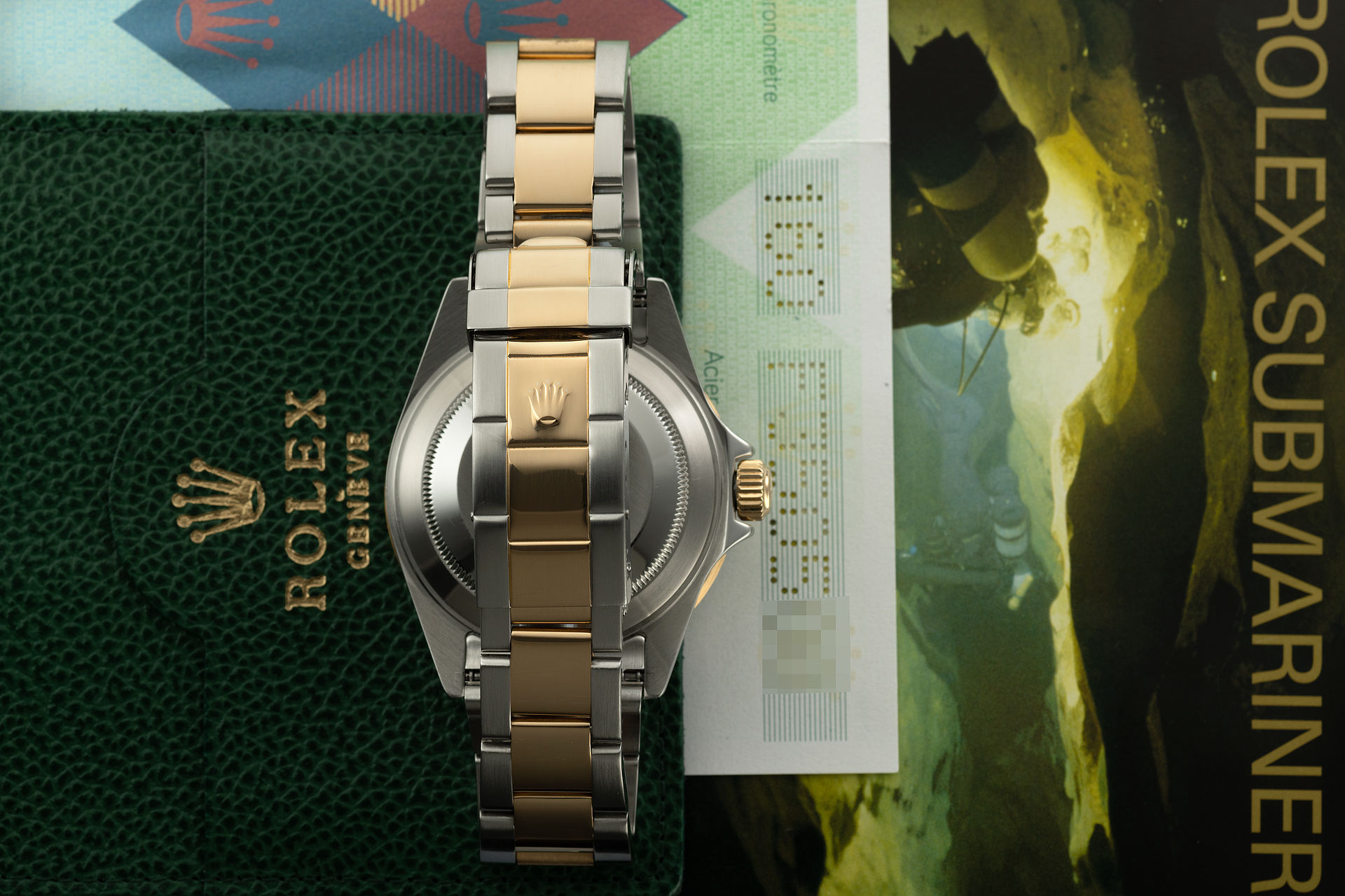 ref 16613 | Gold & Steel Complete Set | Rolex Submariner Date