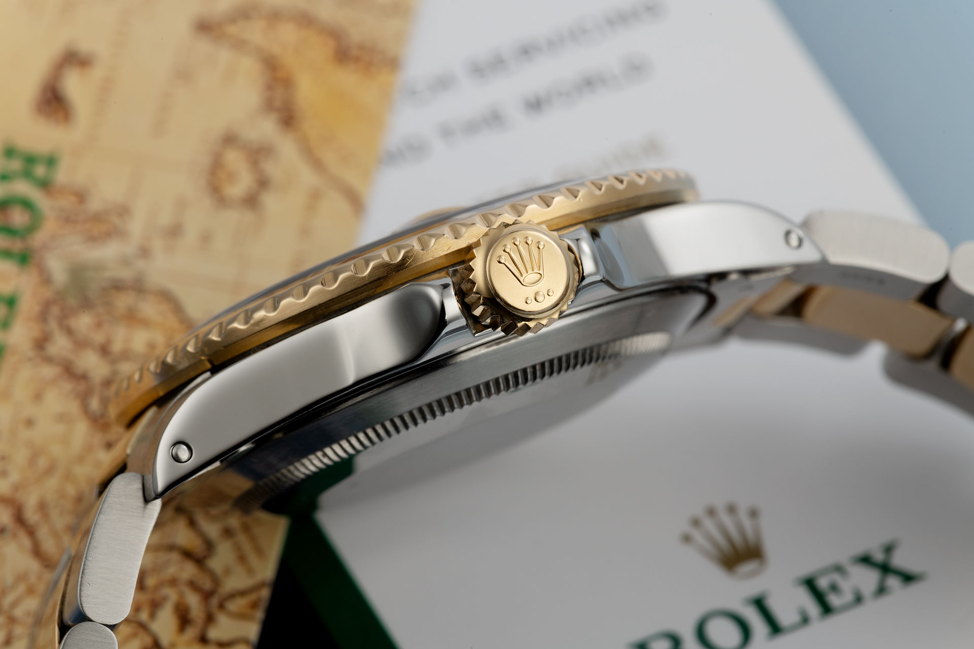 Gold & Steel "Box & Certificate" | ref 16803 | Rolex Submariner Date