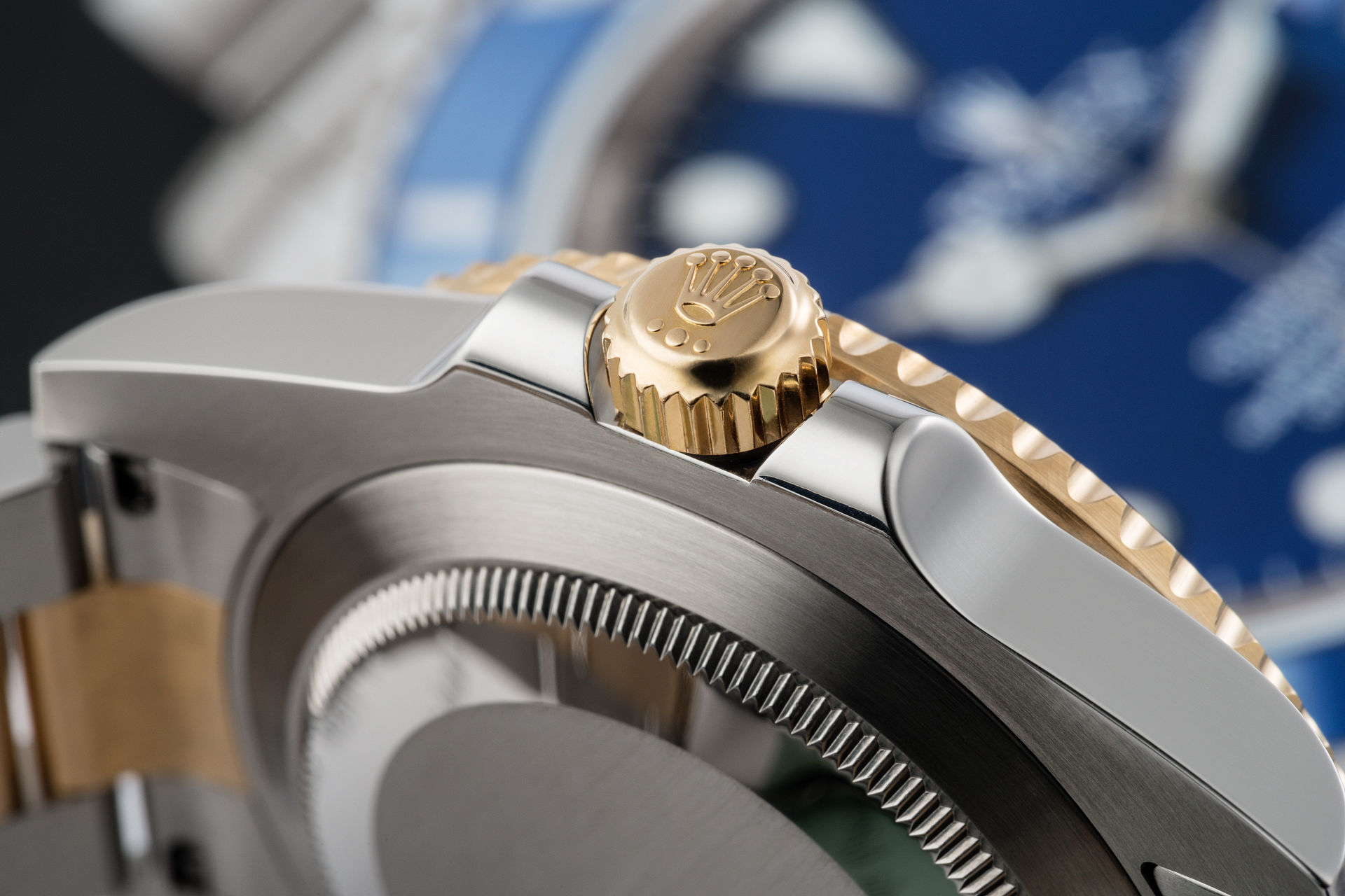 ref 116613LB | Gold & Steel 'Full Set' | Rolex Submariner Date