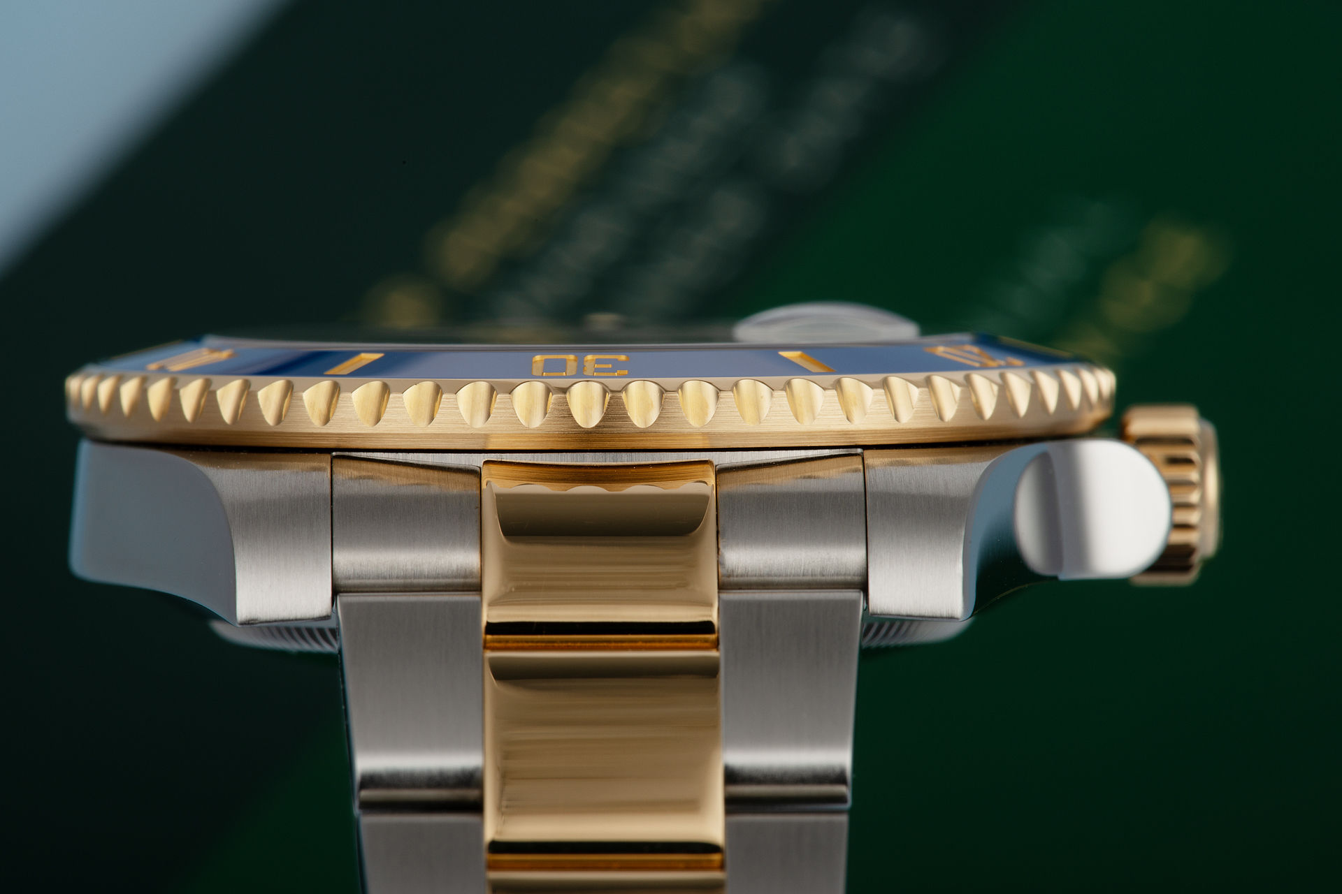 ref 116613LB | Gold & Steel 'Full Set' | Rolex Submariner Date