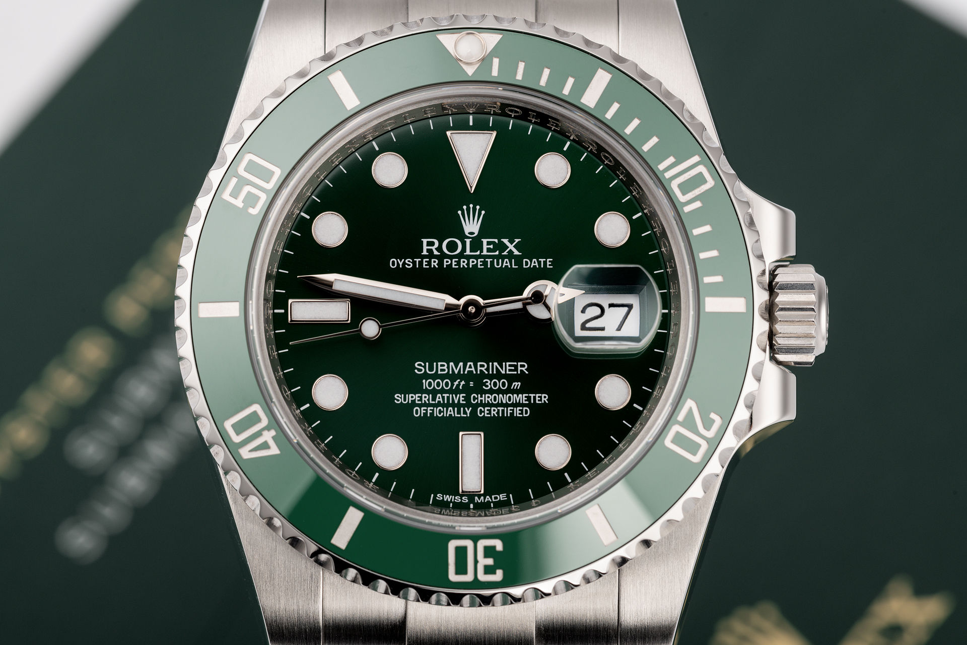 rolex submariner hulk
