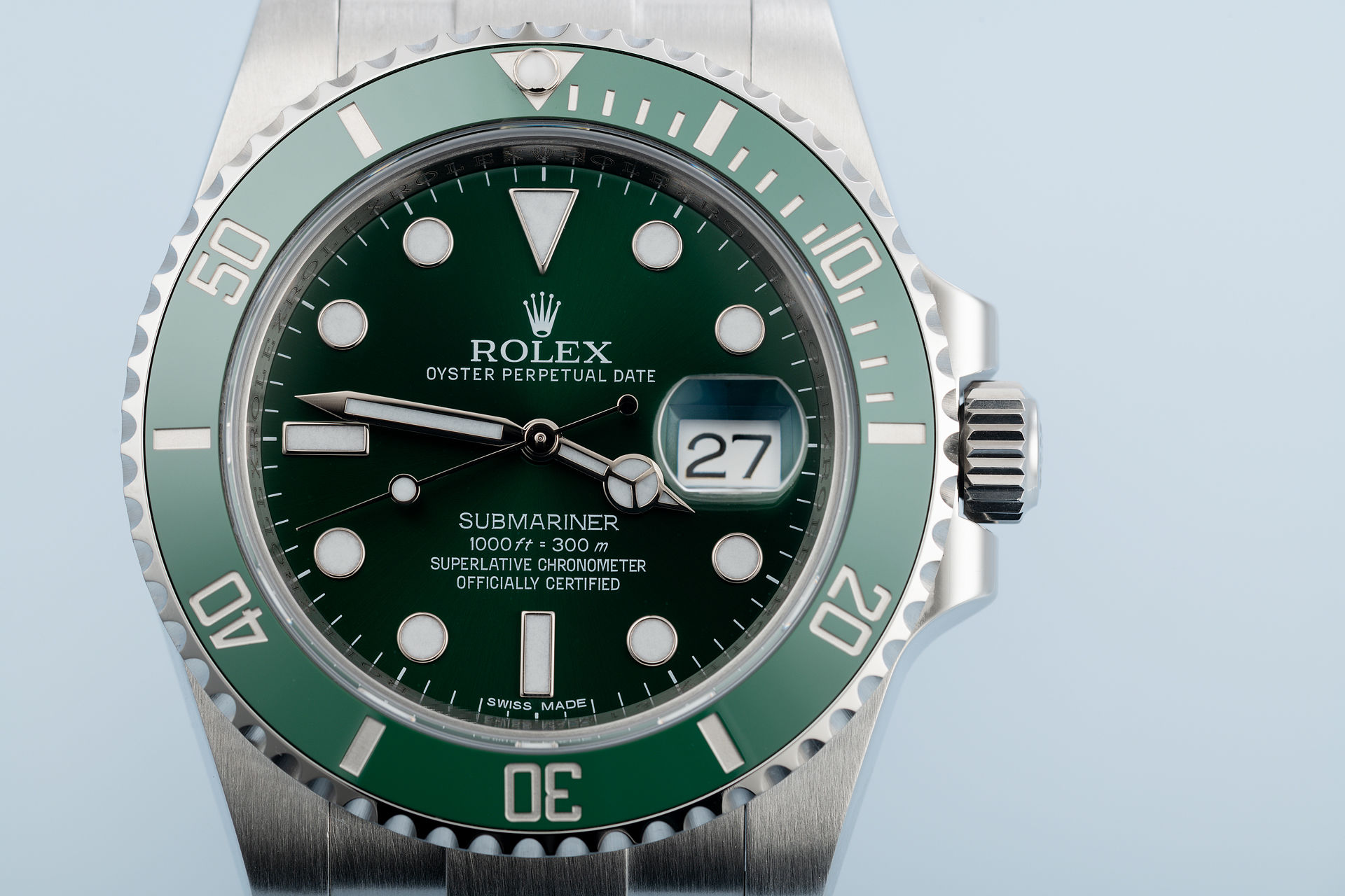 rolex submariner hulk