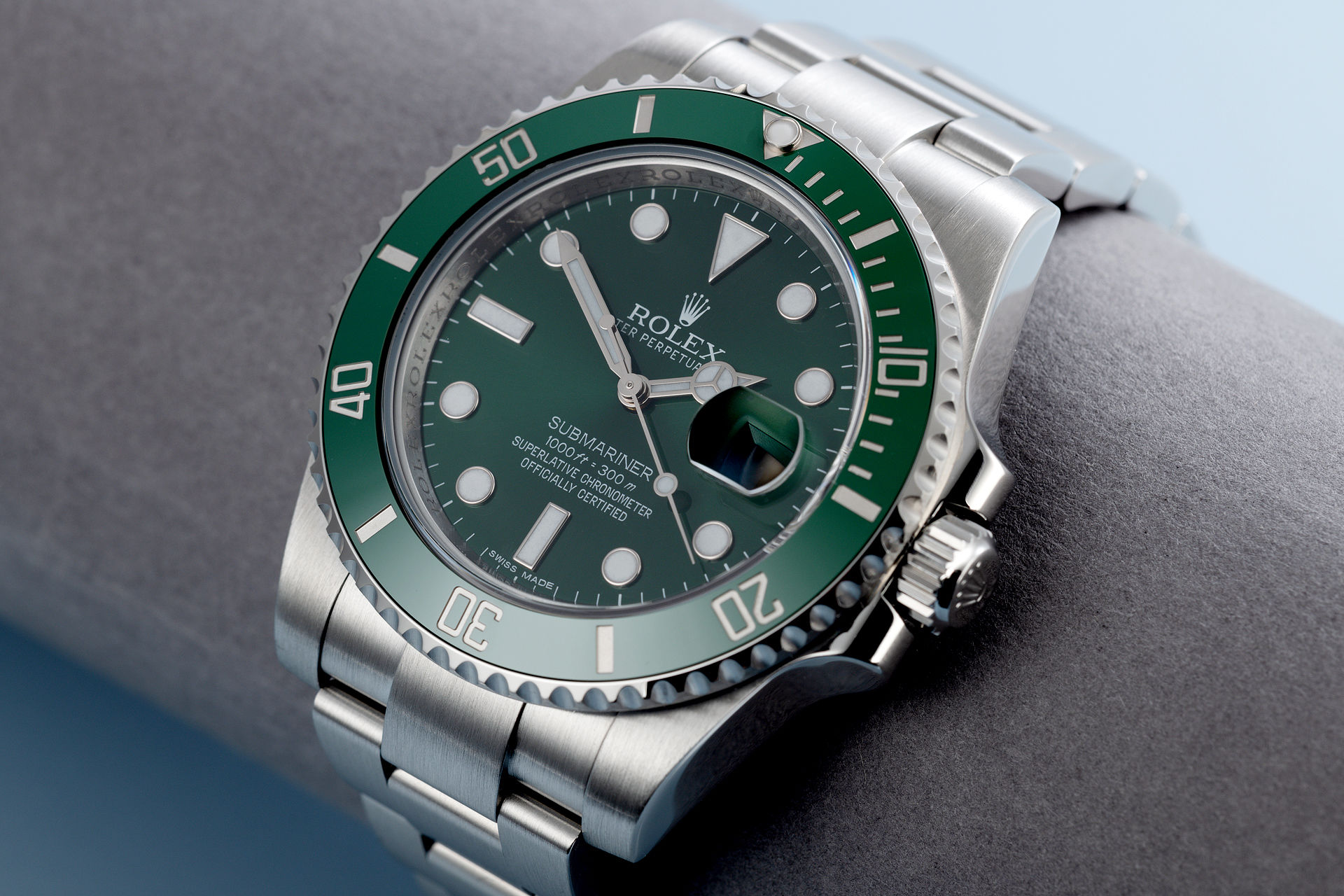 Rolex Submariner Date Watches | ref 116610LV | Hulk ...