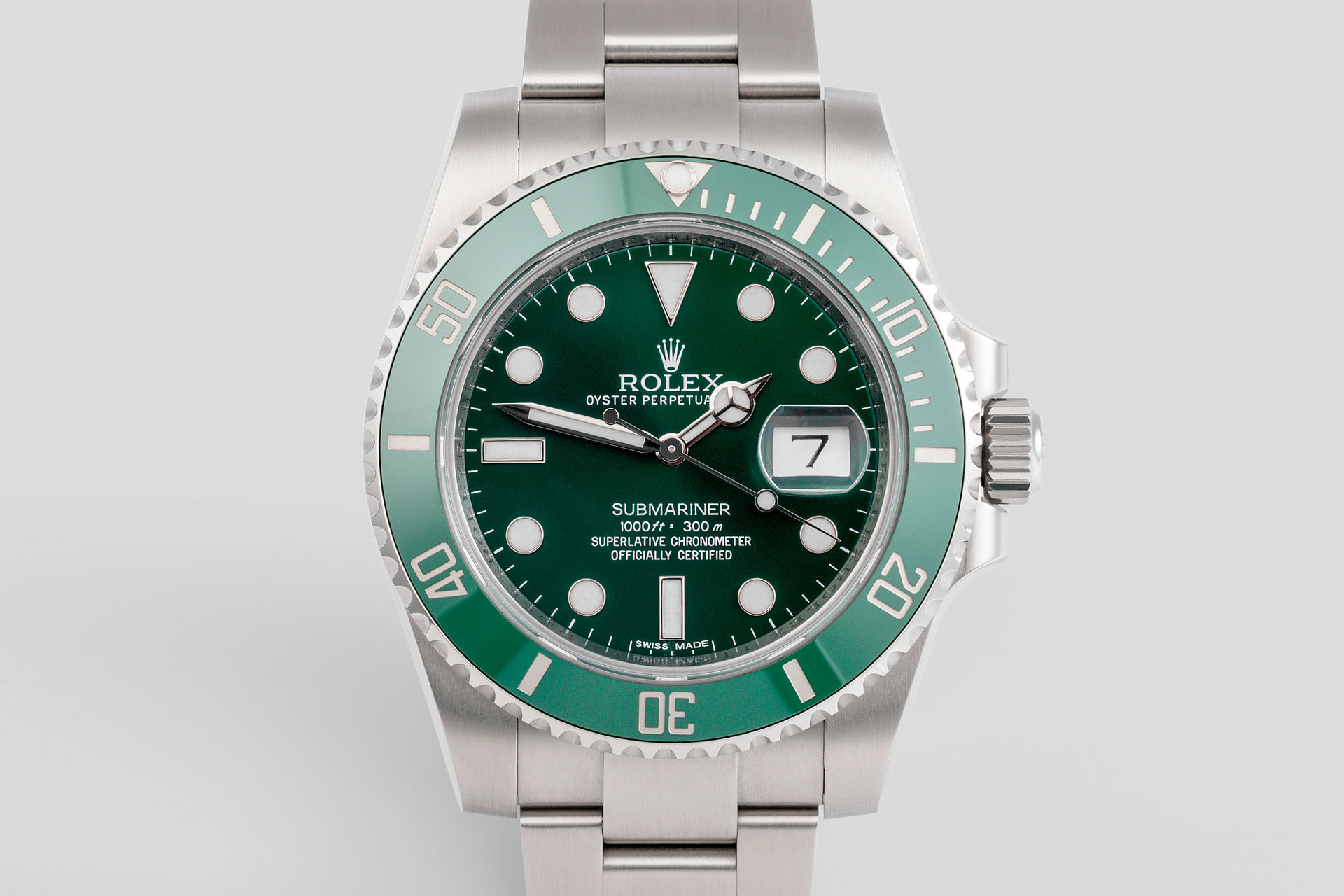 ref 116610LV | Hulk 'Full Set' | Rolex Submariner Date