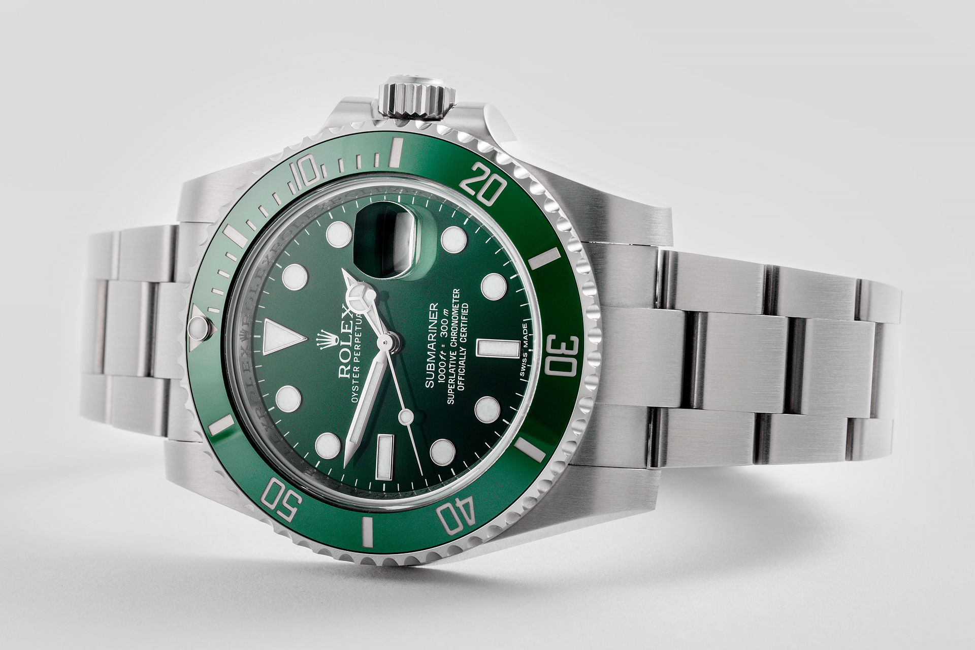 ref 116610LV | Hulk 'Full Set' | Rolex Submariner Date