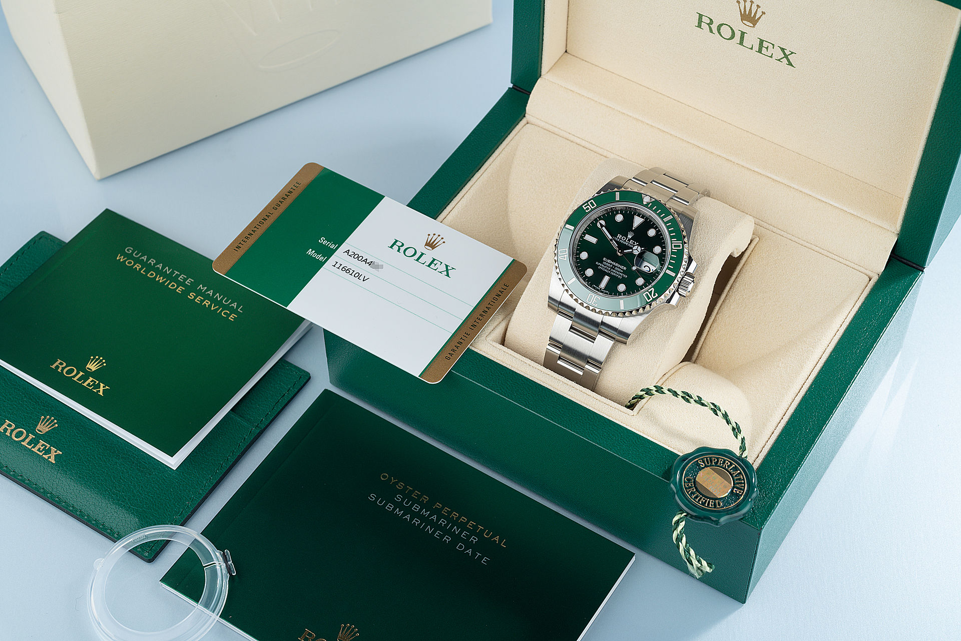 "Hulk" | ref 116610LV | Rolex Submariner Date