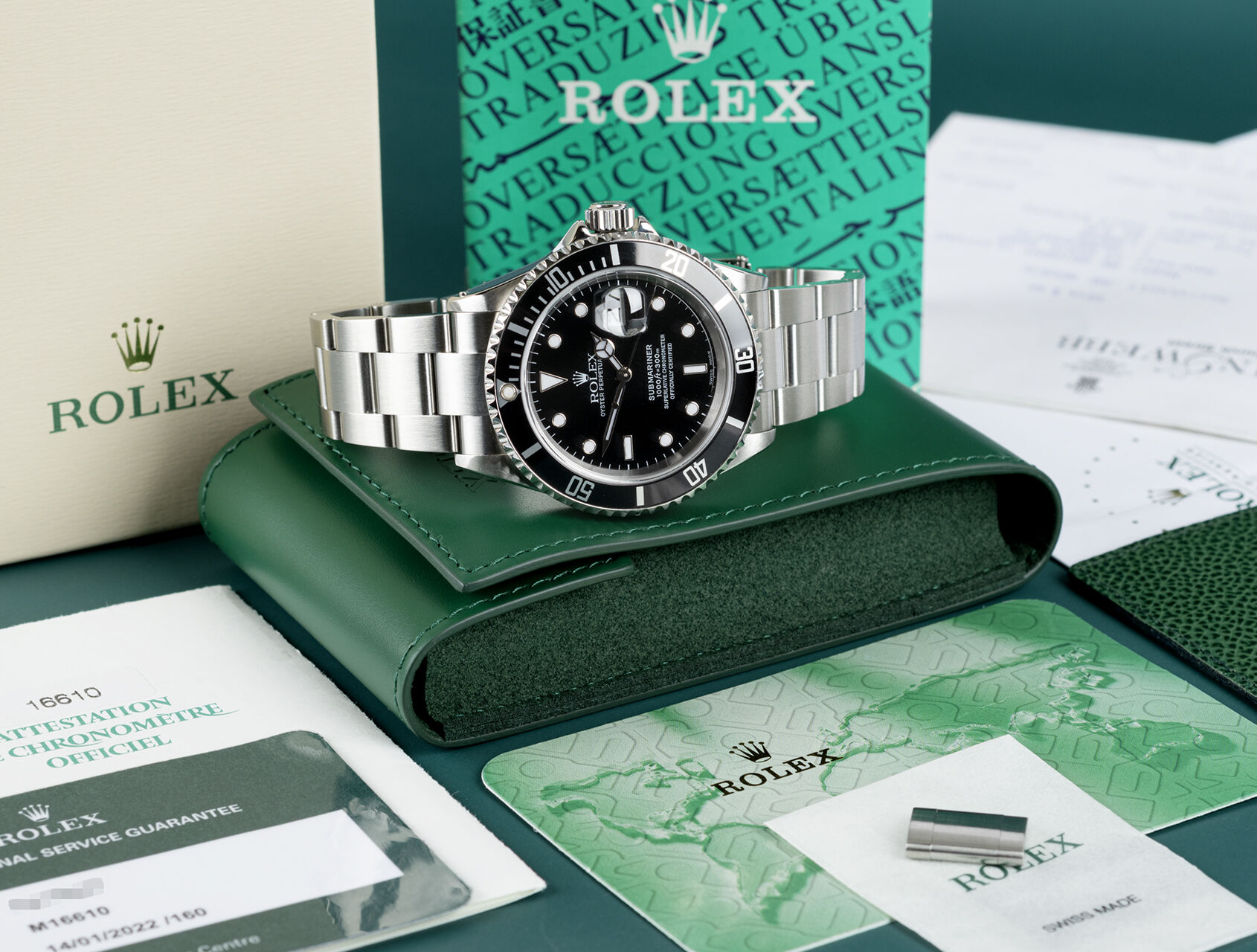 ref 16610 | Just Serviced By Rolex | Rolex Submariner Date