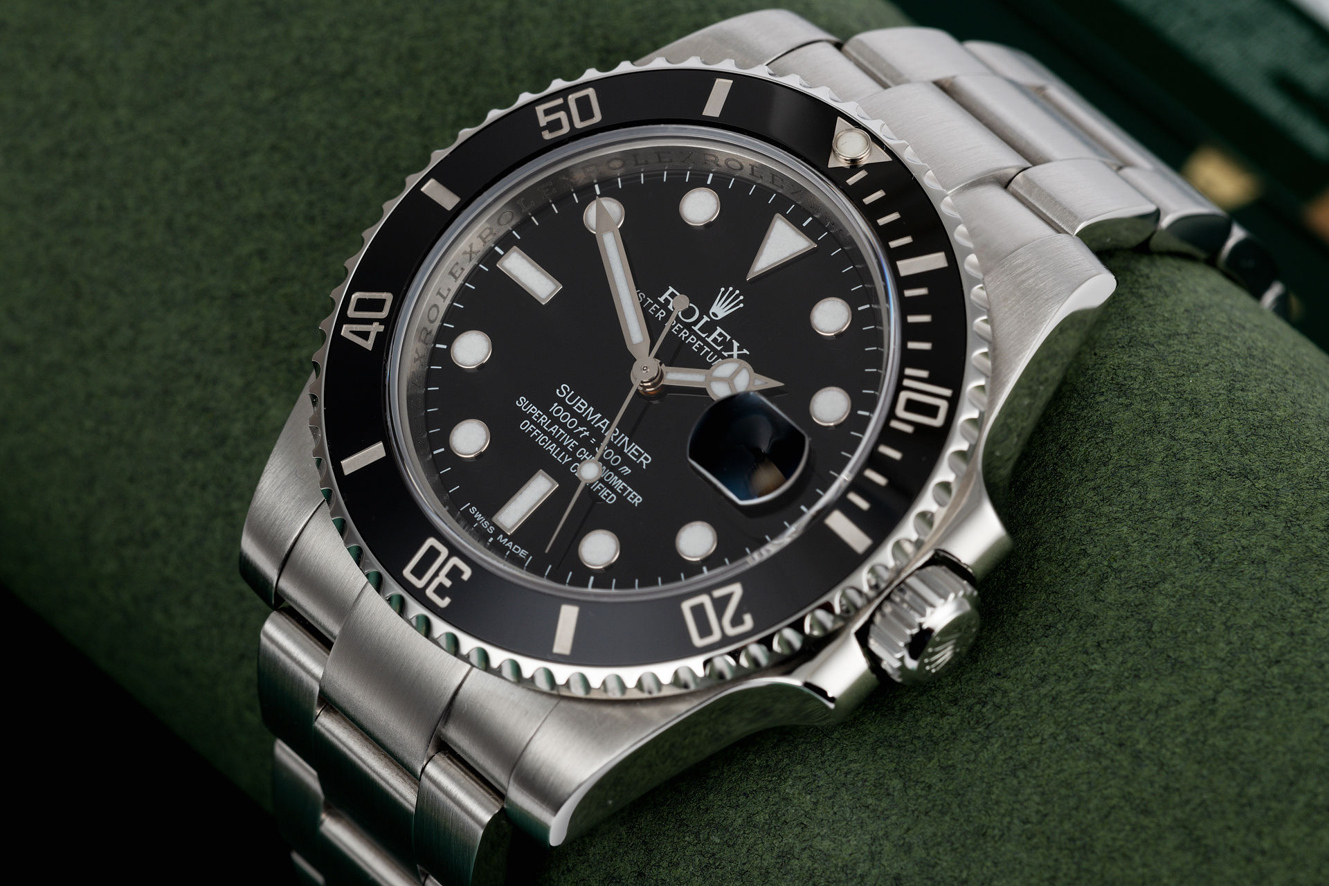 ref 116610LN | Latest Cerachrom Model | Rolex Submariner Date