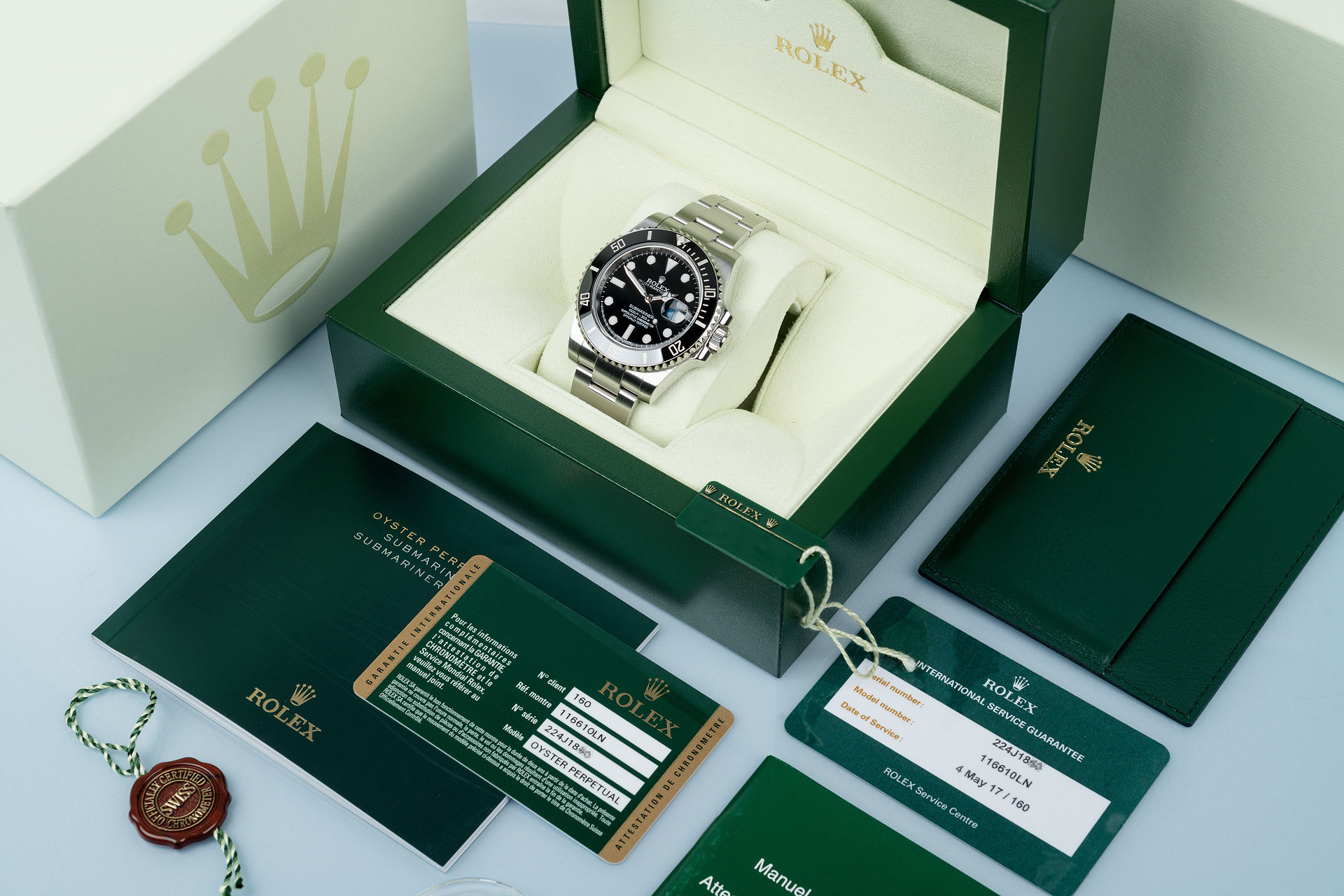 ref 116610LN | Latest Cerachrom Model | Rolex Submariner Date