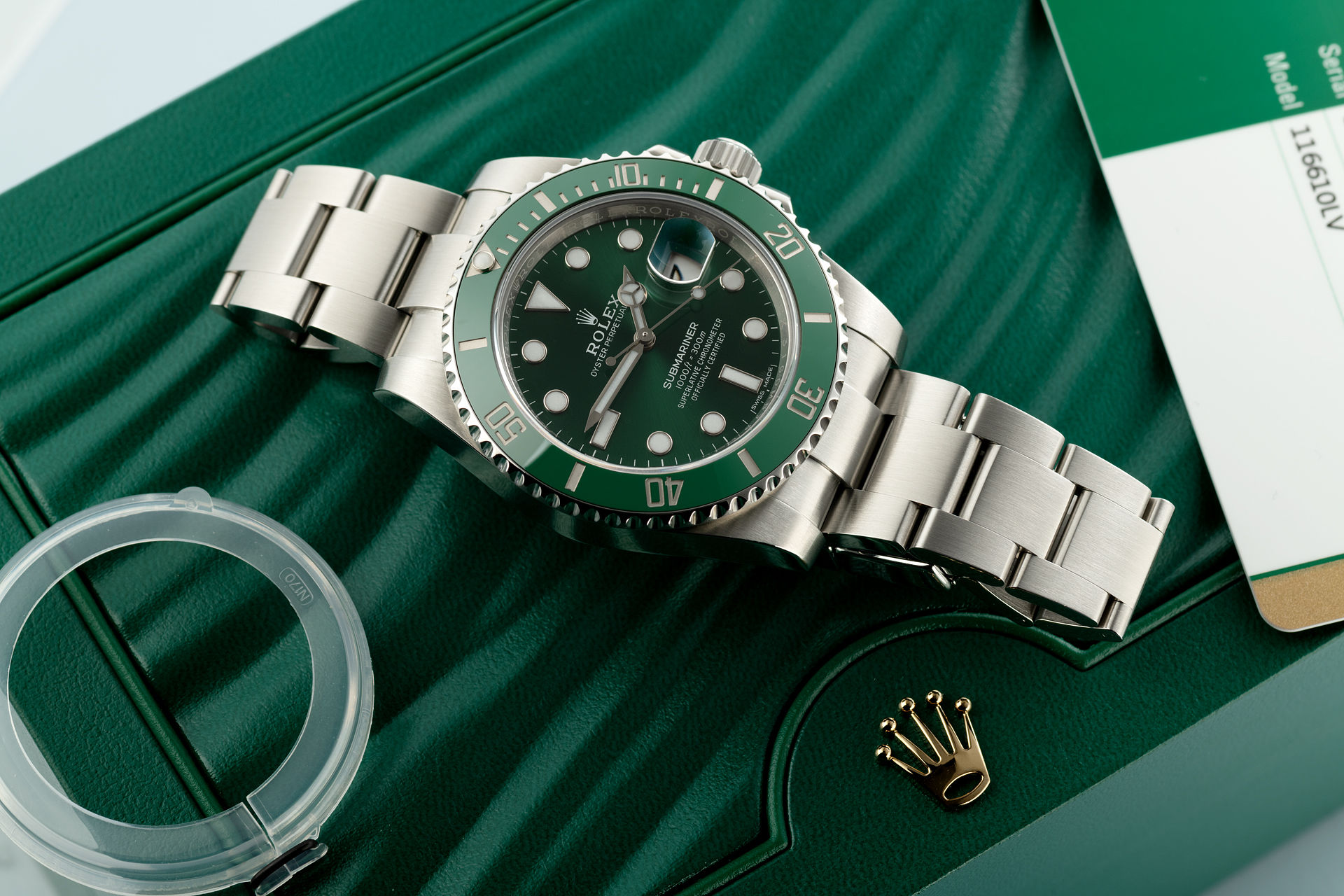 Latest Green Cerachrom Bezel | ref 116610LV | Rolex Submariner Date