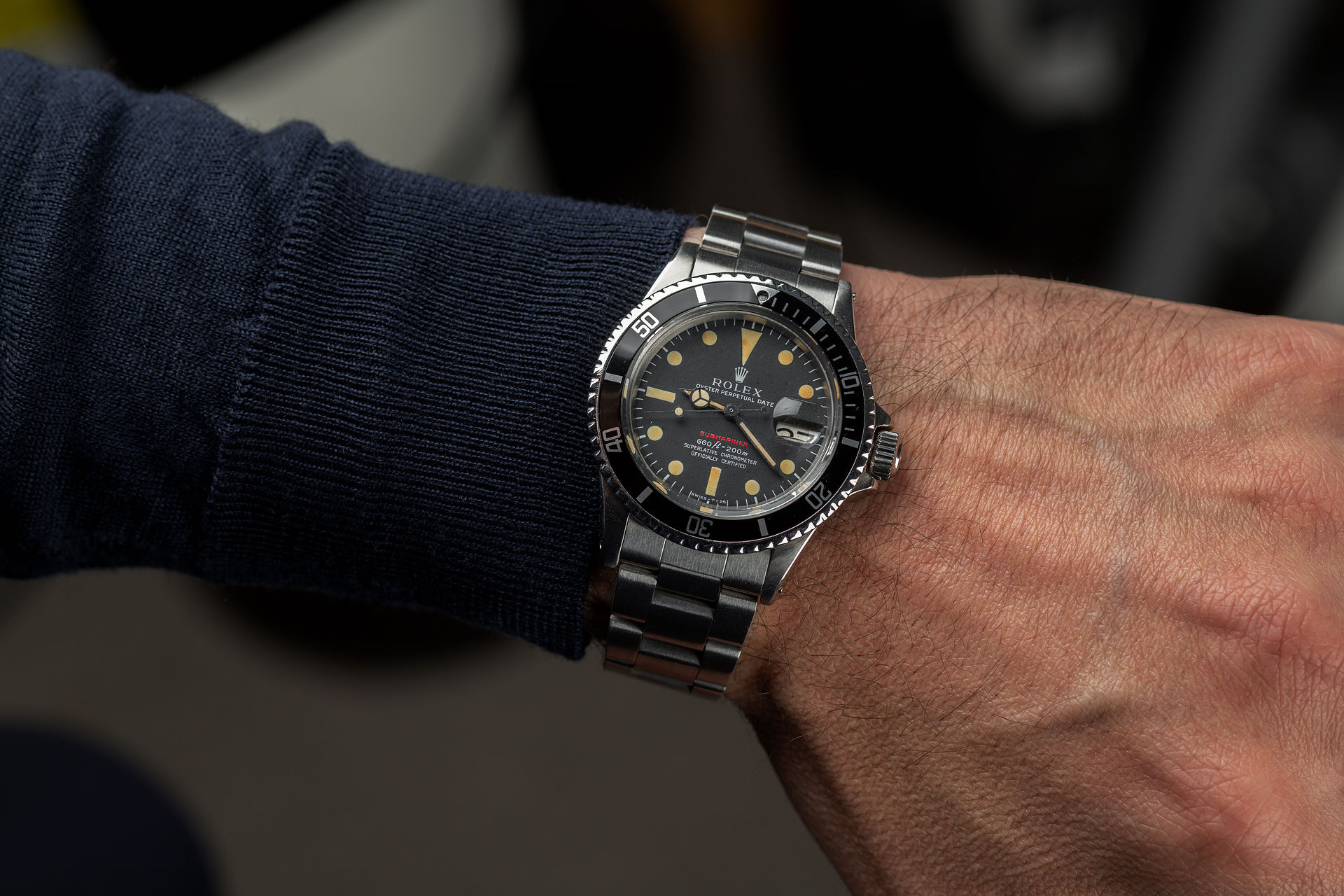 ref 1680 | 'Mark IV Dial' Ivory Patina | Rolex Submariner Date