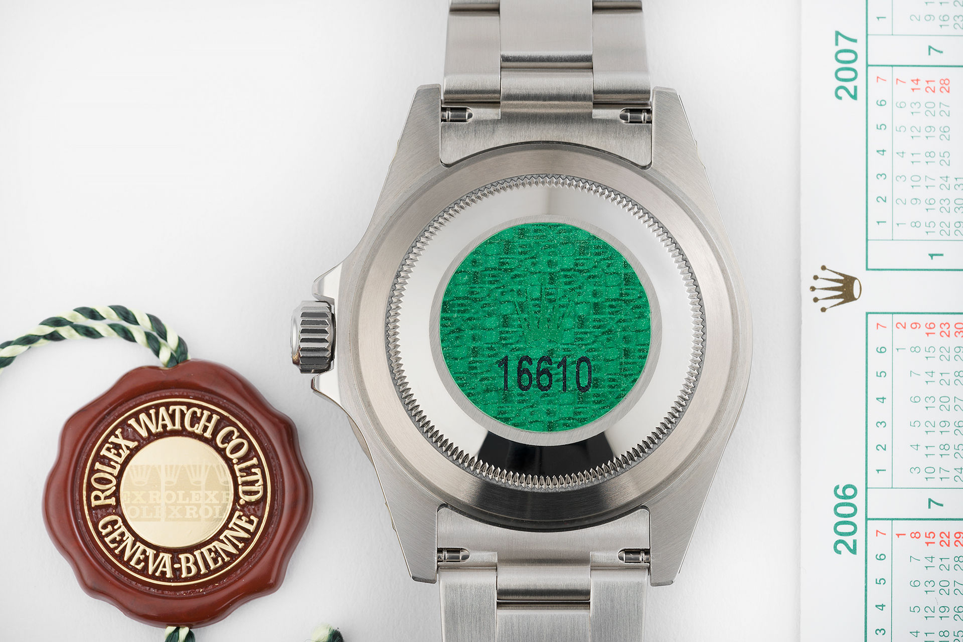 ref 16610LV | 'Mk IV' Green Bezel | Rolex Submariner Date