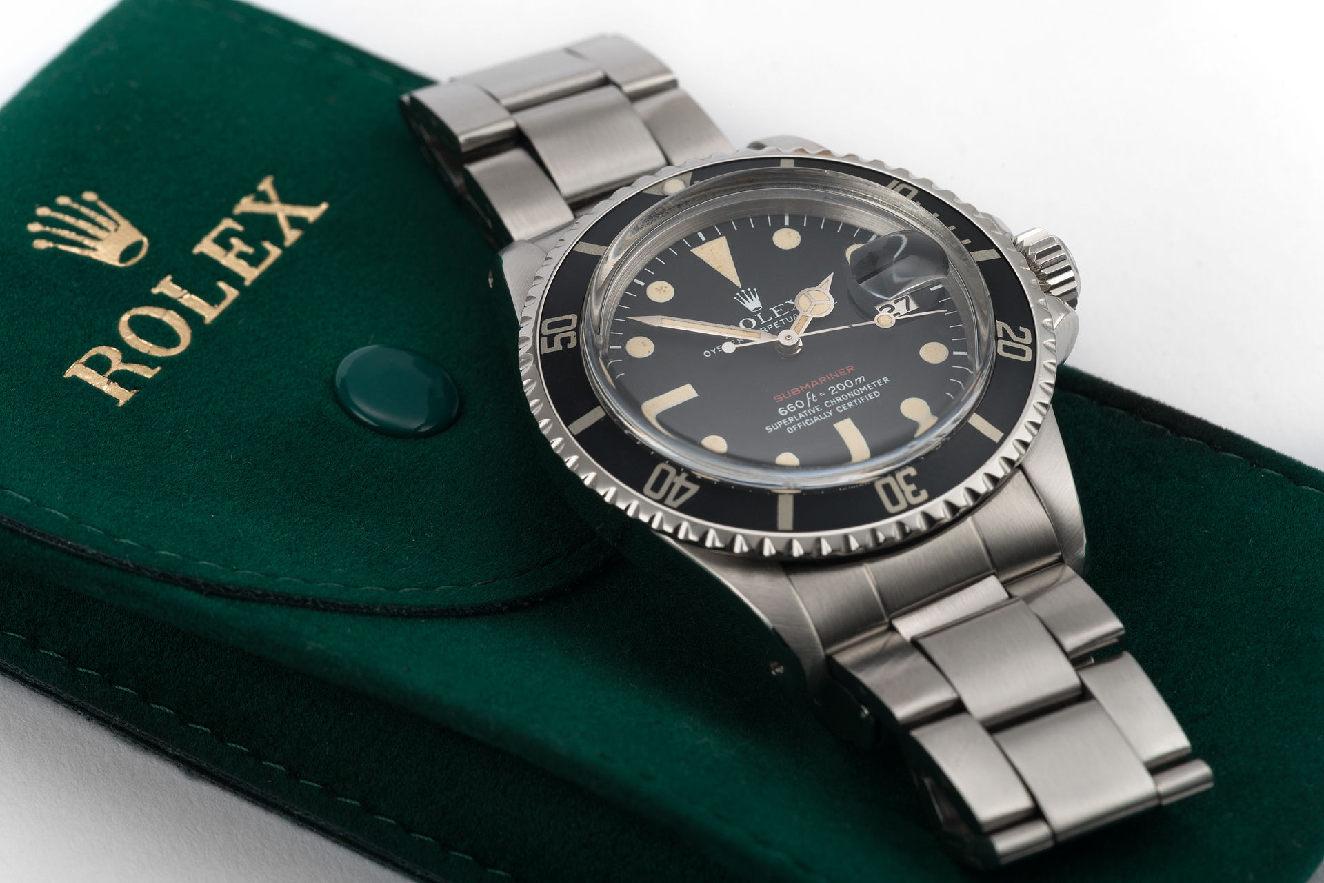 ref 1680 | Mk V 'Fat Font Bezel' | Rolex Submariner Date