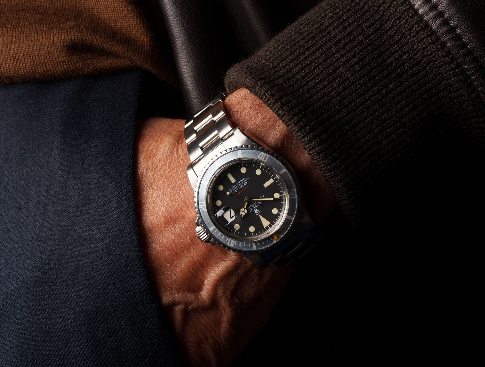 ref 1680 | Mk V Dial 'Ghost Bezel' | Rolex Submariner Date