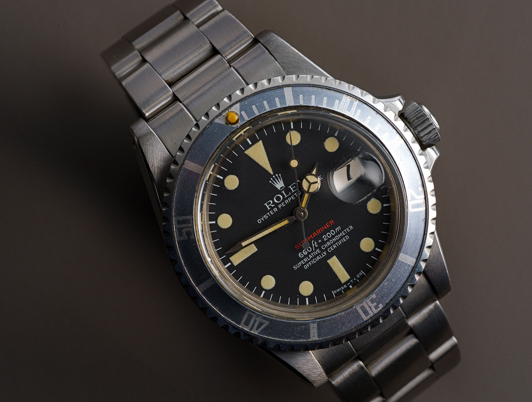 ref 1680 | Mk V Dial 'Ghost Bezel' | Rolex Submariner Date