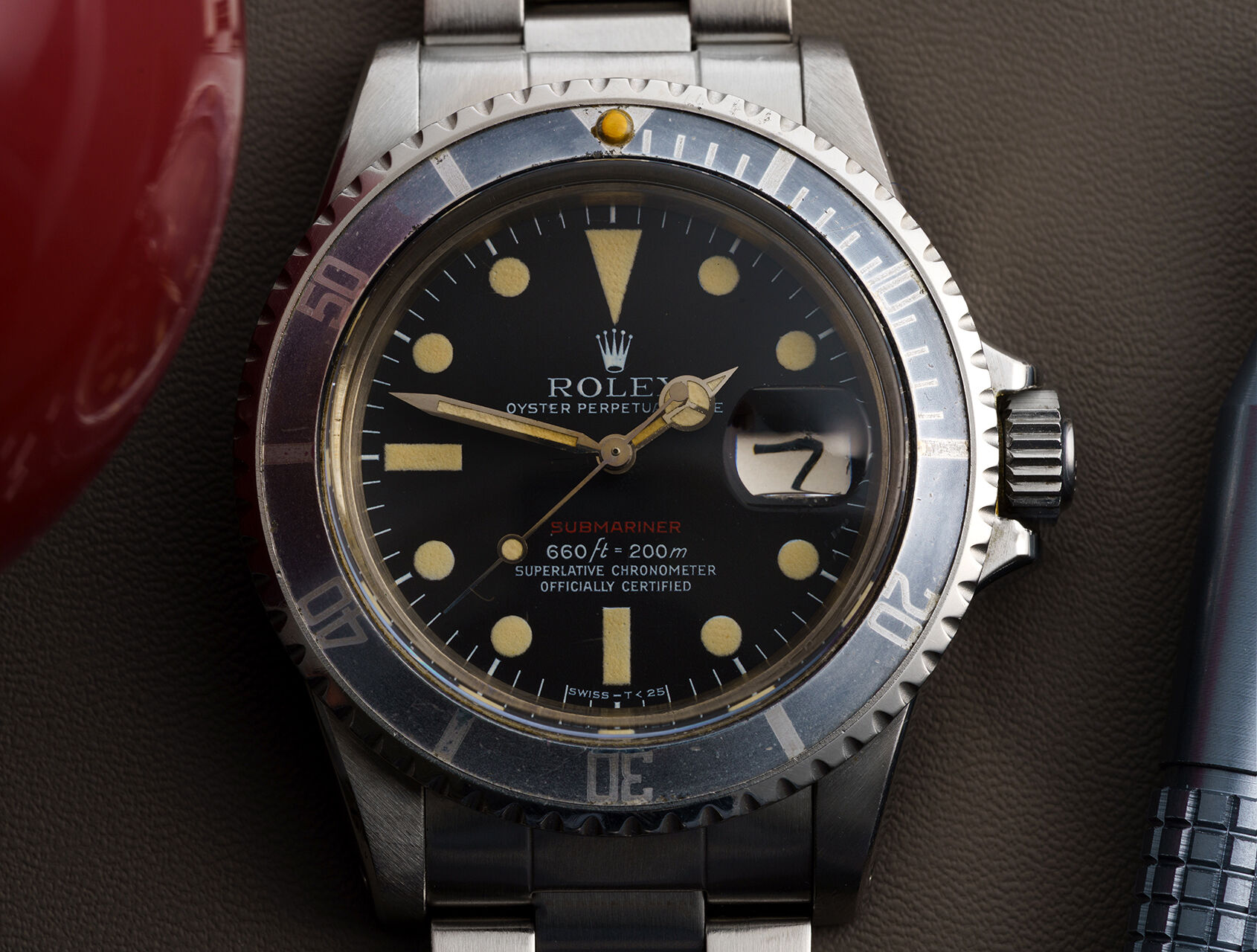 ref 1680 | Mk V Dial 'Ghost Bezel' | Rolex Submariner Date