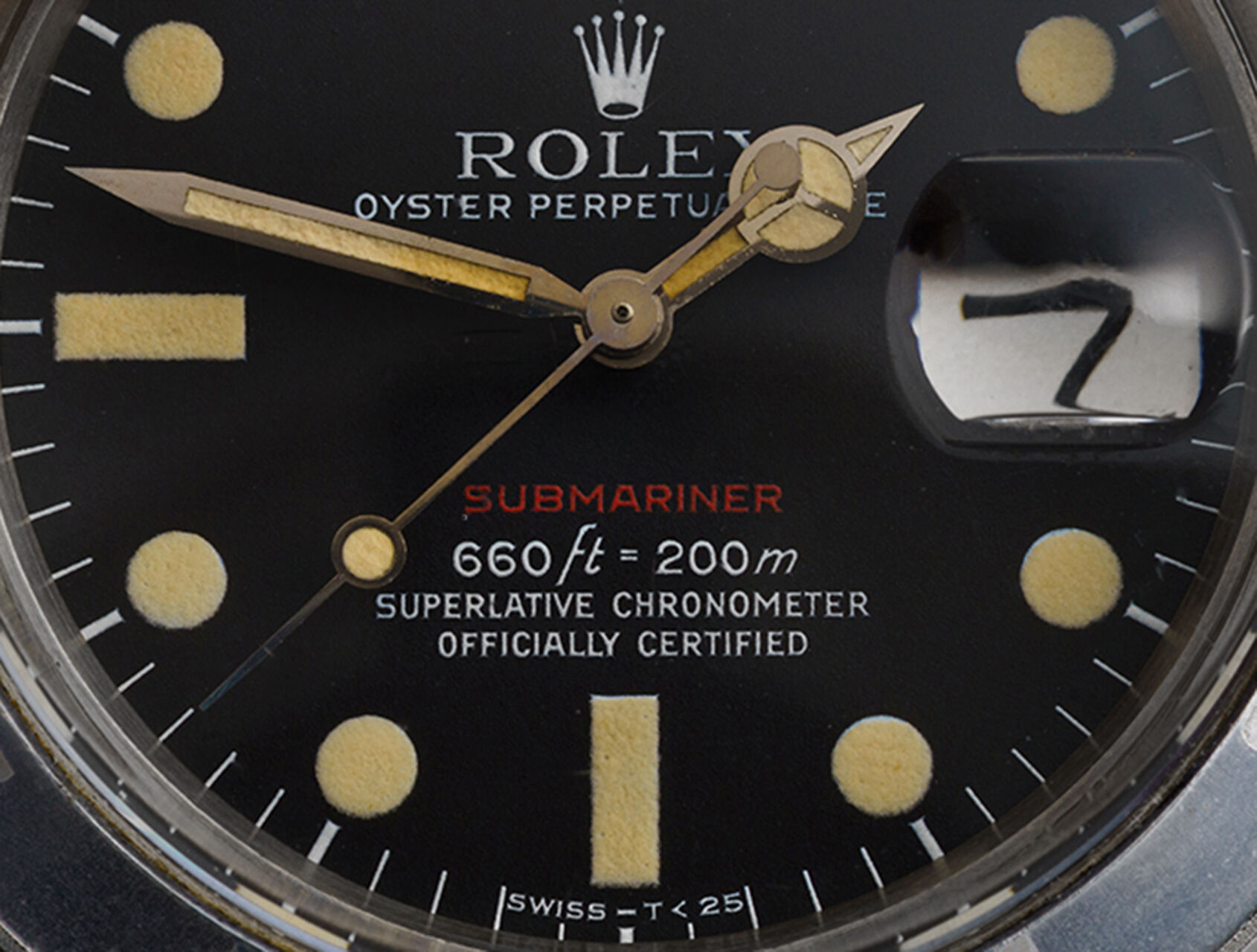 ref 1680 | Mk V Dial 'Ghost Bezel' | Rolex Submariner Date