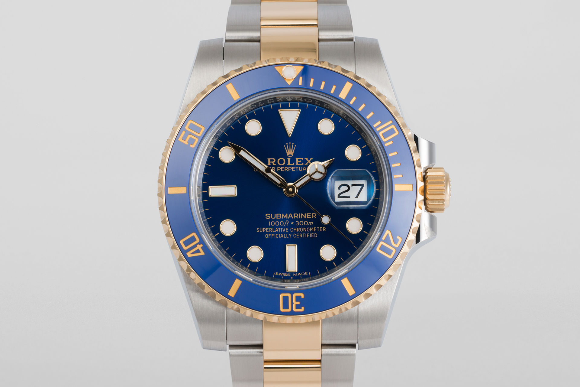 ref 116613LB | New 5 Year Warranty 'Gold & Steel Model' | Rolex Submariner Date