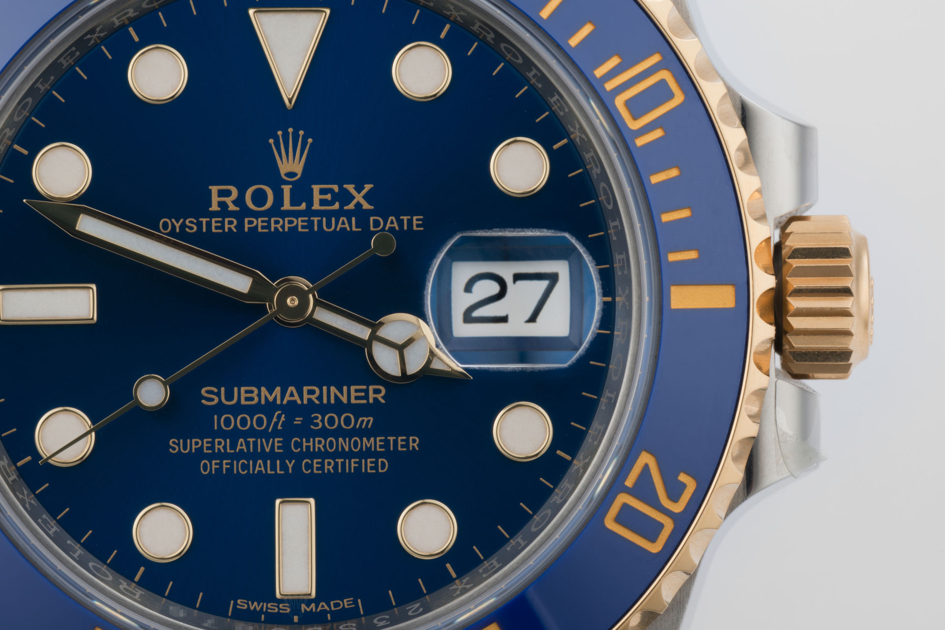 ref 116613LB | New 5 Year Warranty 'Gold & Steel Model' | Rolex Submariner Date