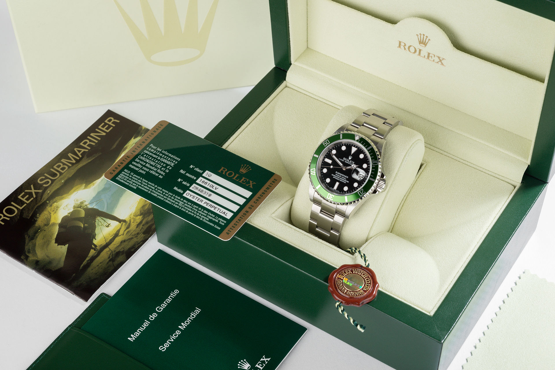 ref 16610LV | Mk V Anniversary 'Full Set' | Rolex Submariner Date