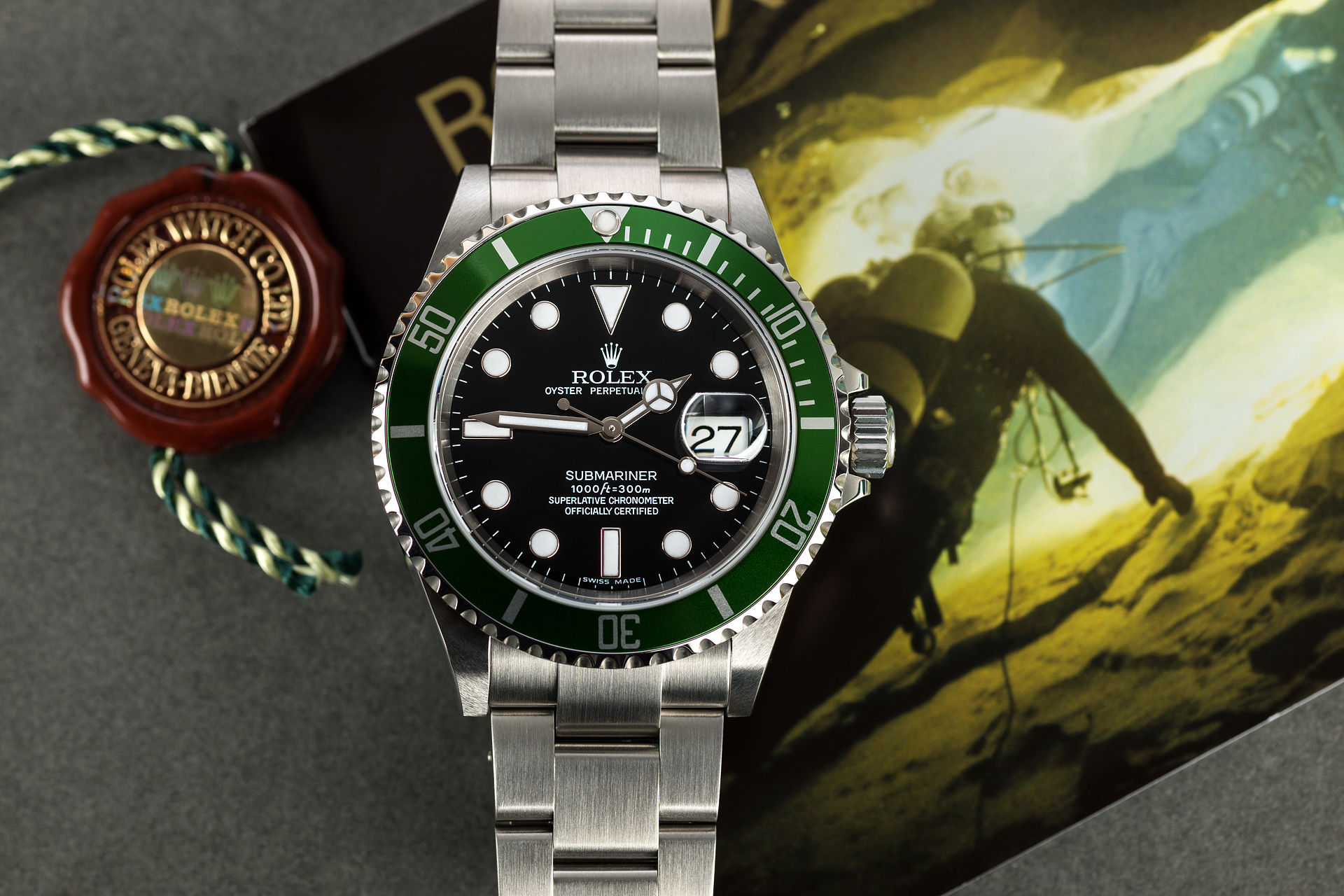 ref 16610LV | Mk V Anniversary 'Full Set' | Rolex Submariner Date