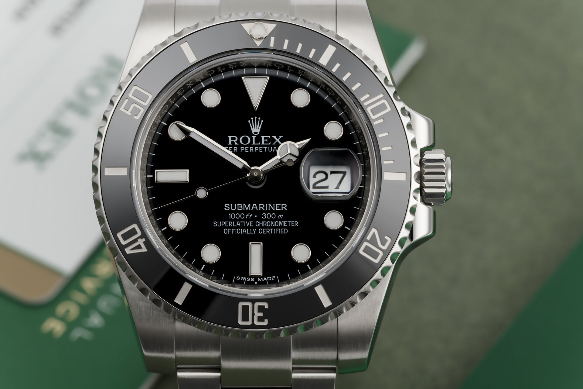 ref 116610LN | No Longer In Production | Rolex Submariner Date