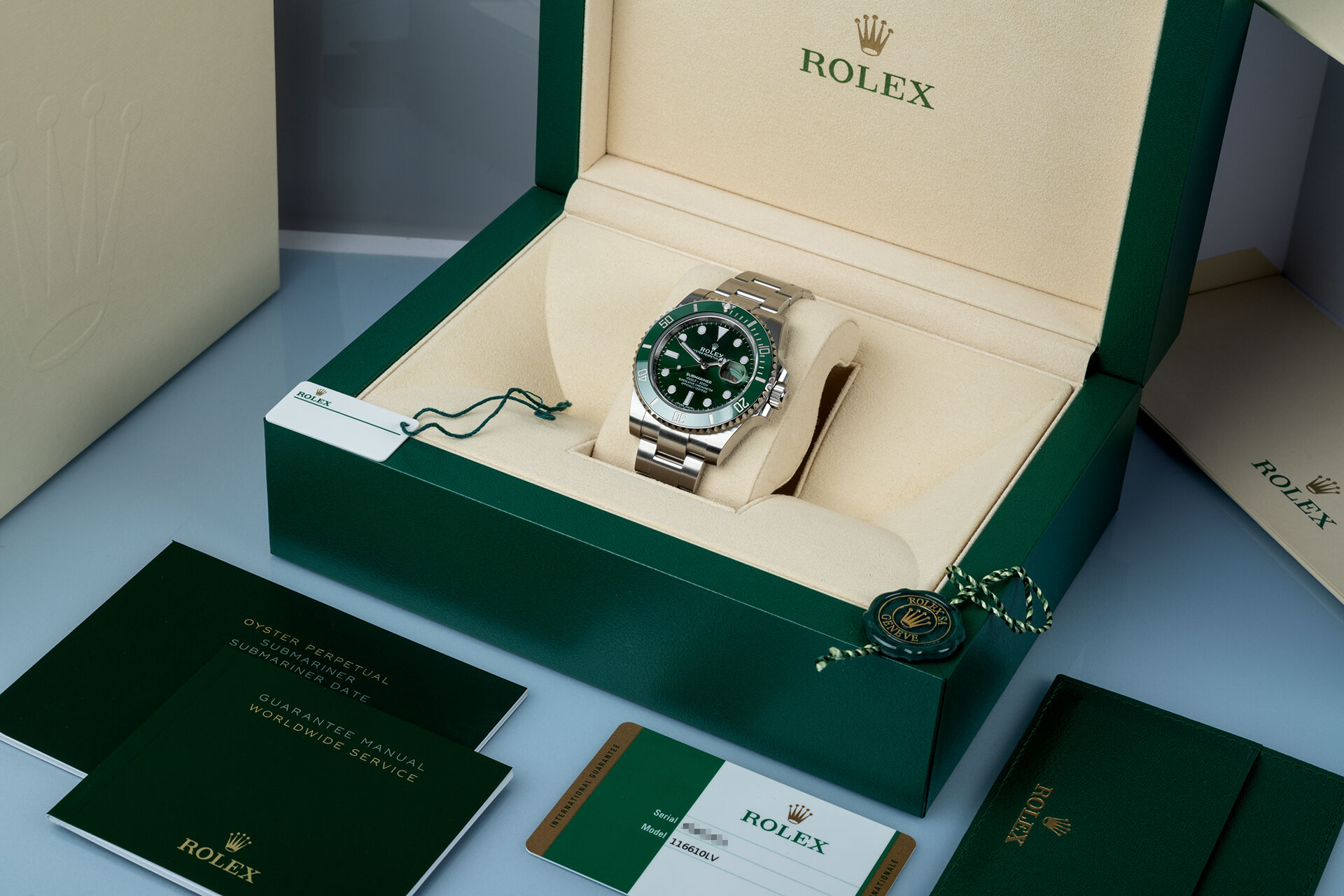 ref 116610LV | 'All Factory Stickered' | Rolex Submariner Date