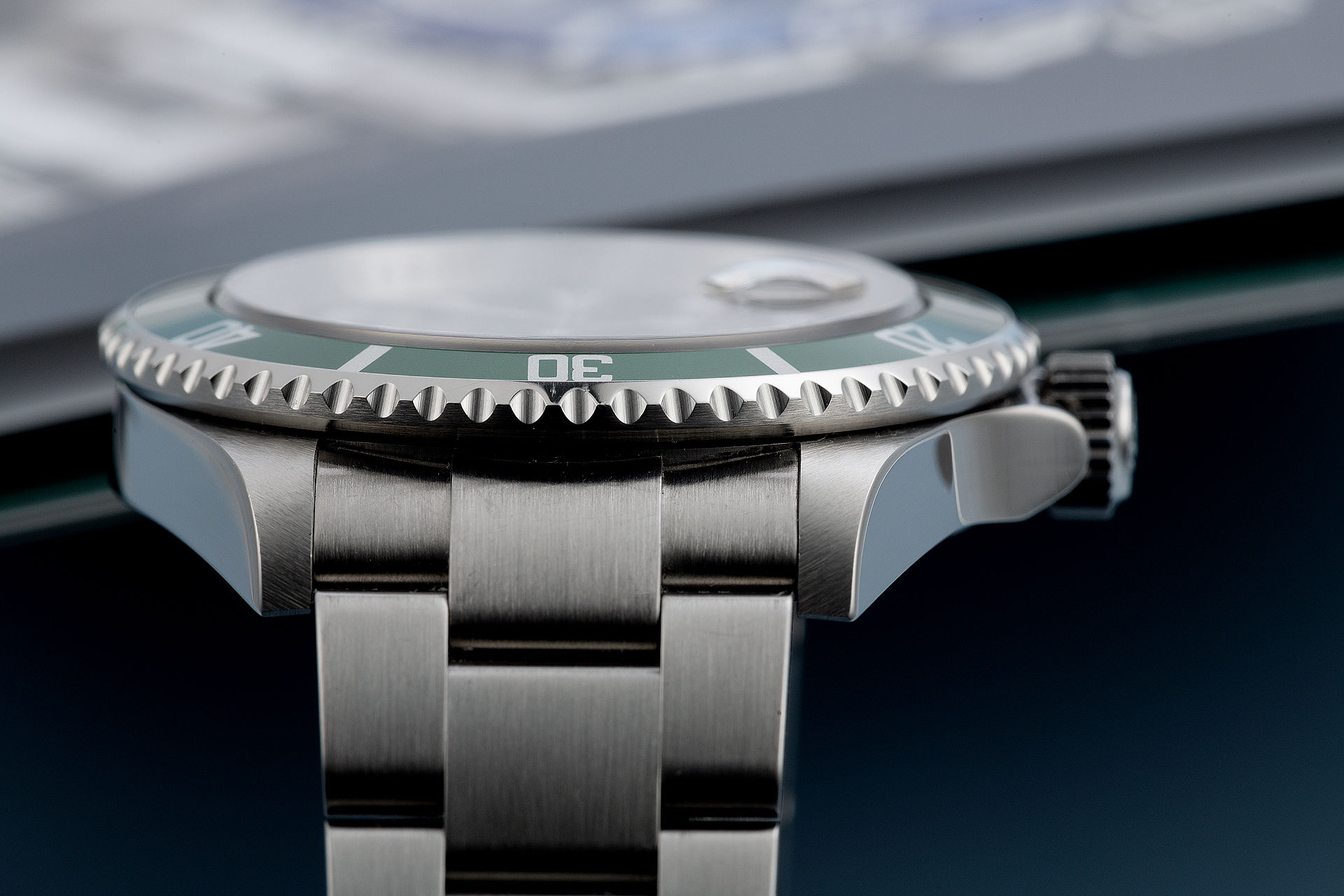 Rolex16610LV Submariner 'Kermit' Flat Four – Newport Watch Club