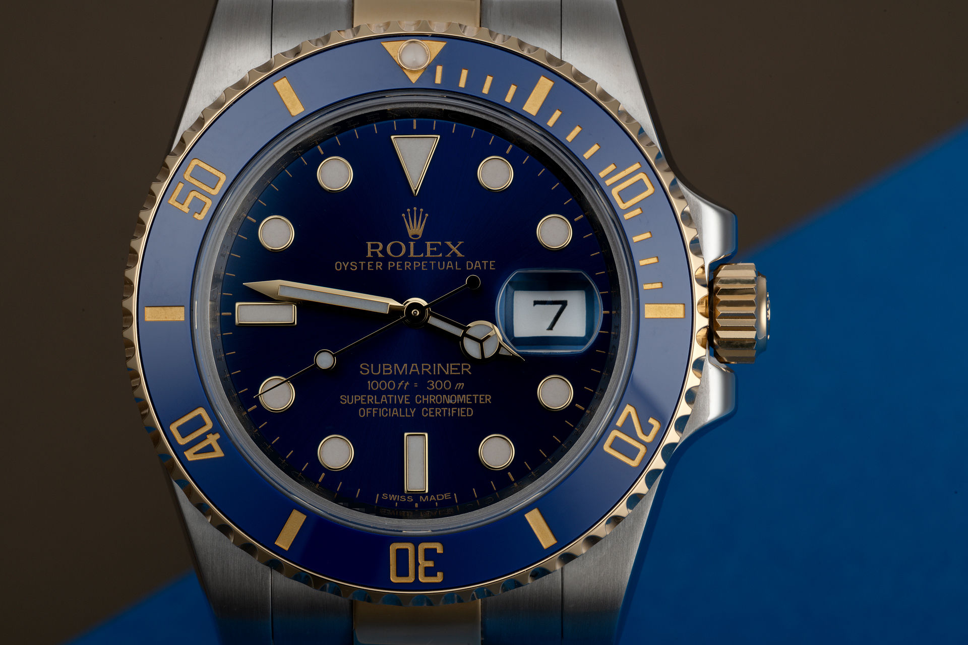 ref 116613LB | '2 Year Rolex Warranty'  | Rolex Submariner Date