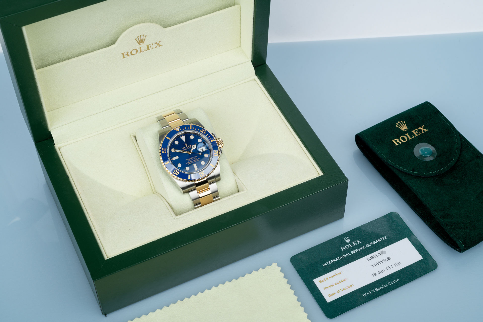 ref 116613LB | '2 Year Rolex Warranty'  | Rolex Submariner Date