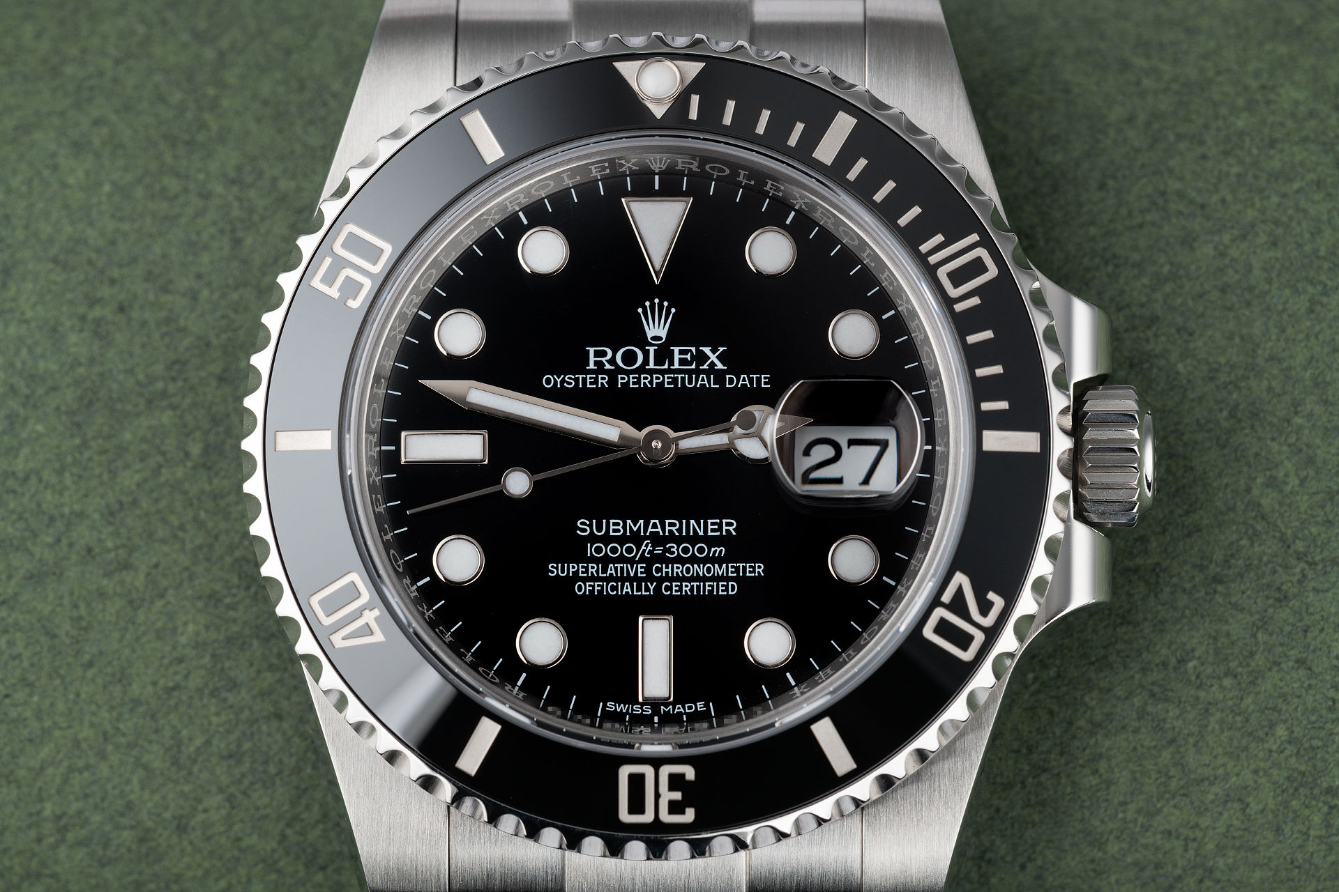 ref 116610LN | Rolex Warranty to 2021 | Rolex Submariner Date