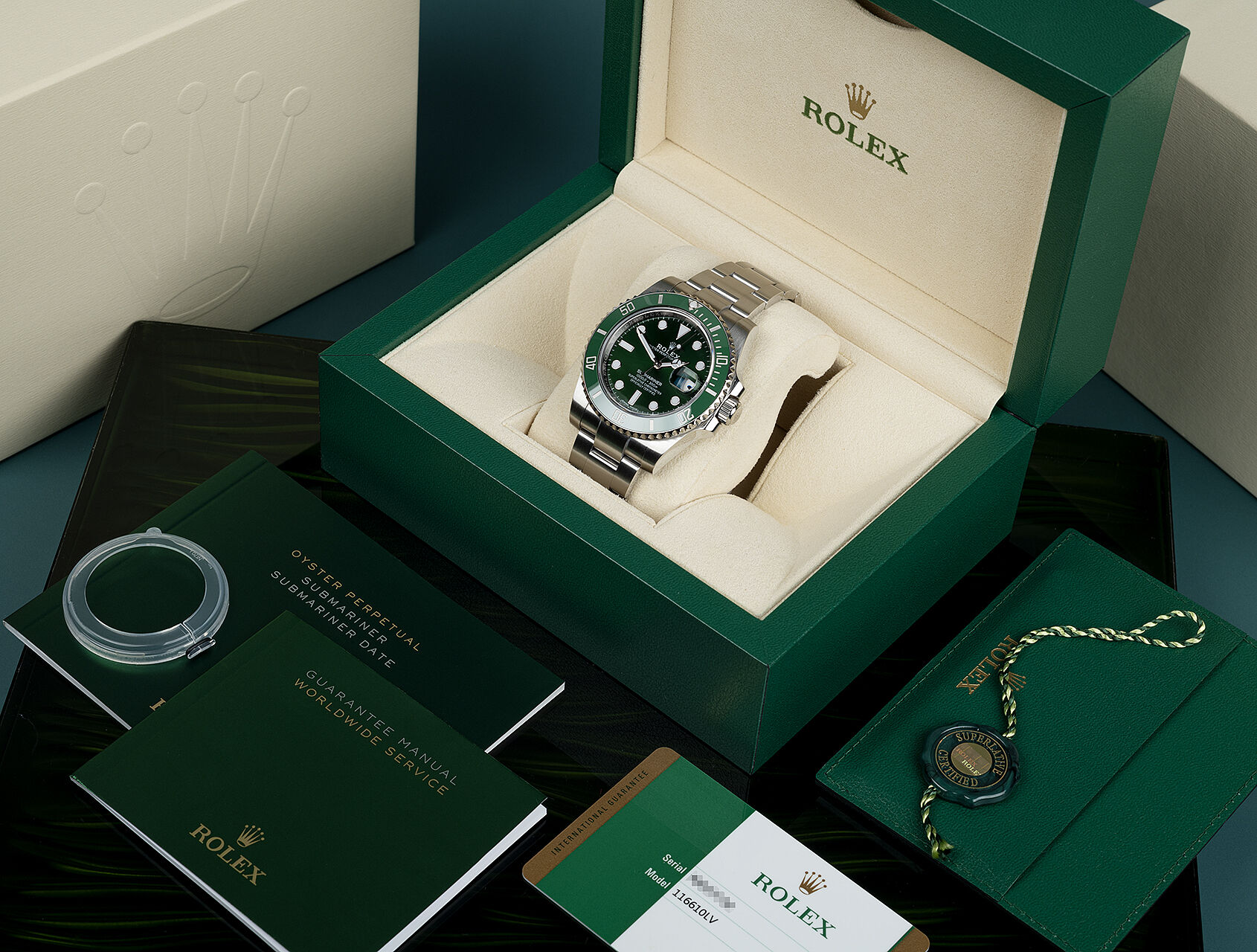 ref 116610LV | Rolex Warranty to 2023 | Rolex Submariner Date